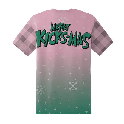 Dunk-Pink-Malachite-Medium-Soft-Low-Sail-NastyJamz-T-Shirt-Match-Merry-Kicksmas-3D