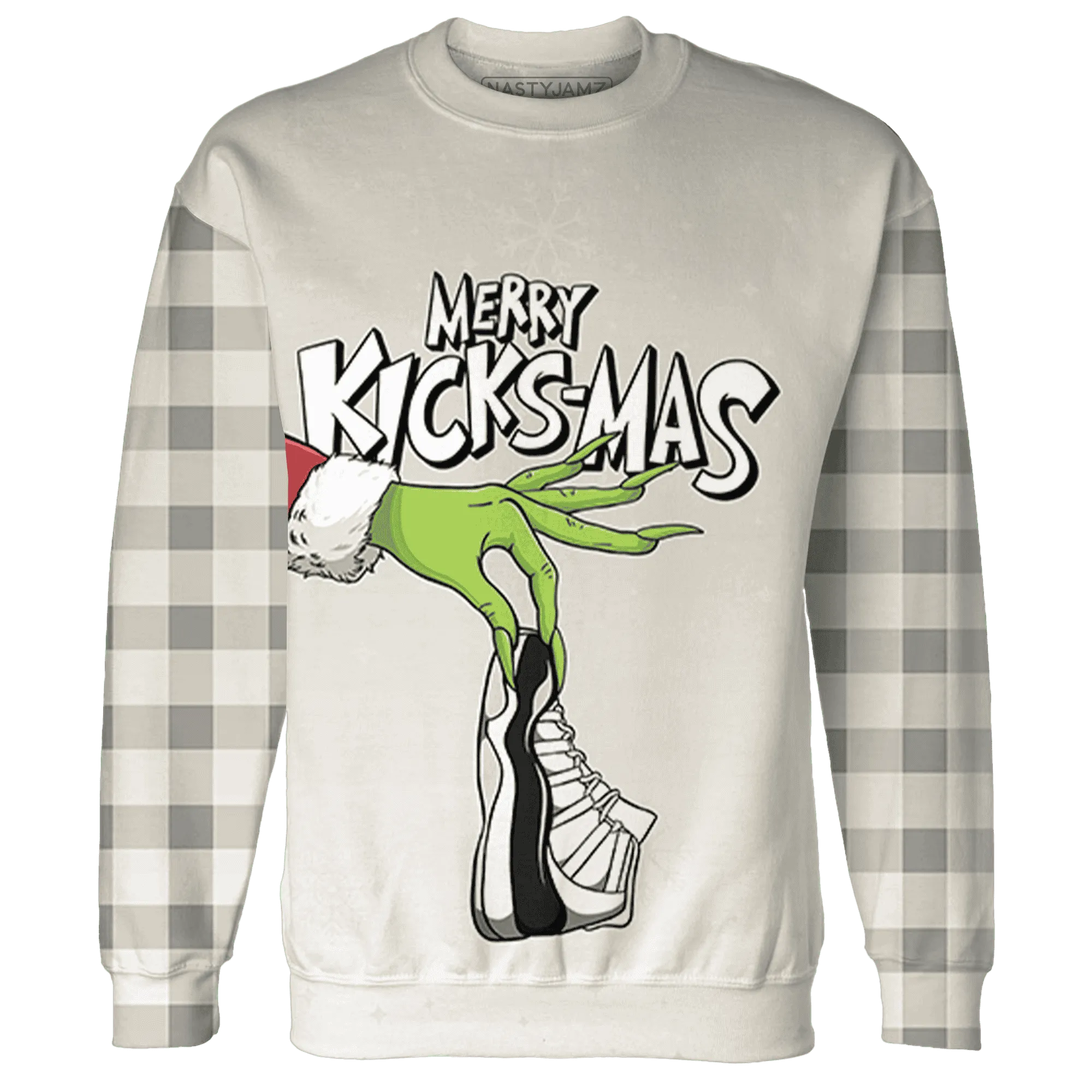 Gratitude-11s-NastyJamz-Sweatshirt-Match-Merry-Kicksmas-3D