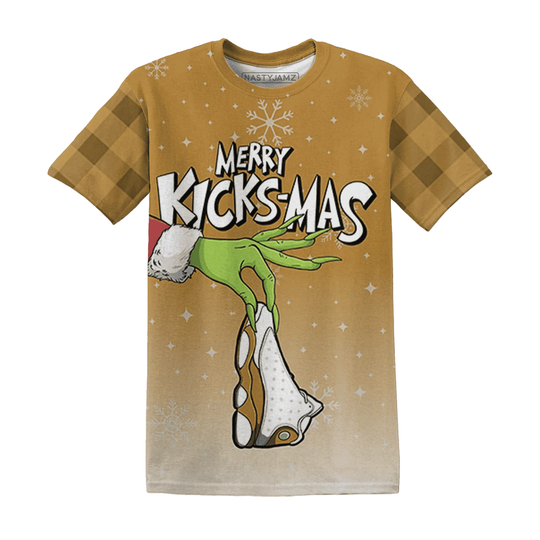 Wheat-13s-NastyJamz-T-Shirt-Match-Merry-Kicksmas-3D