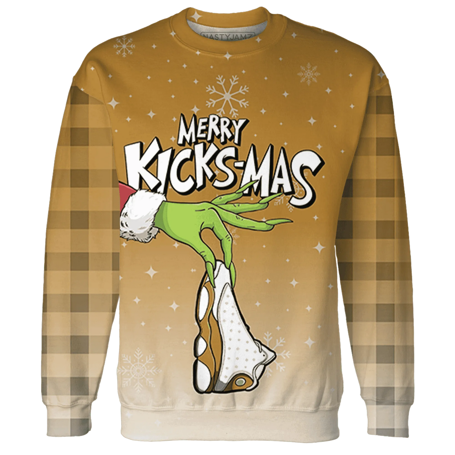 Wheat-13s-NastyJamz-Sweatshirt-Match-Merry-Kicksmas-3D