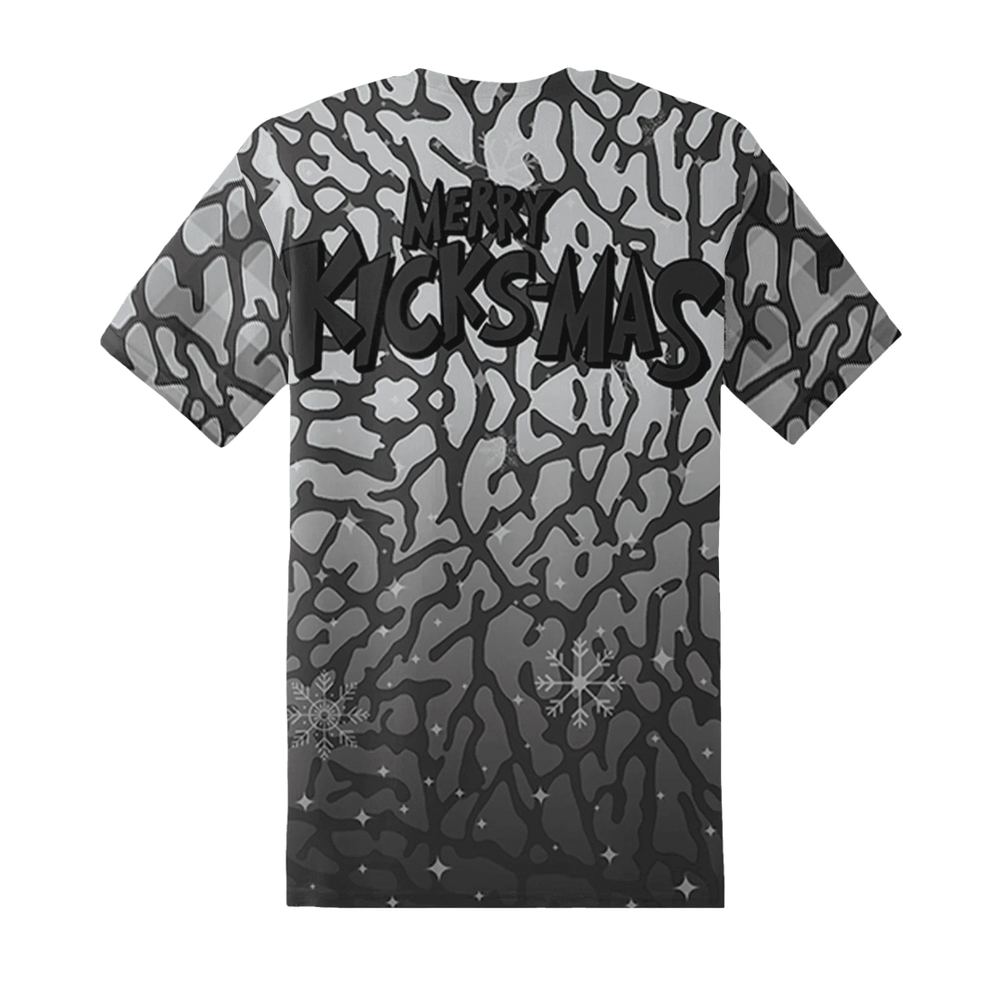 Green-Glow-3s-NastyJamz-T-Shirt-Match-Merry-Kicksmas-3D