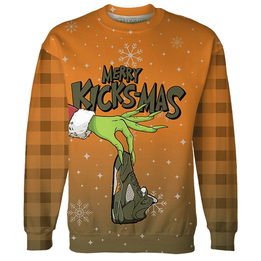 Olive-5s-NastyJamz-Sweatshirt-Match-Merry-Kicksmas-3D