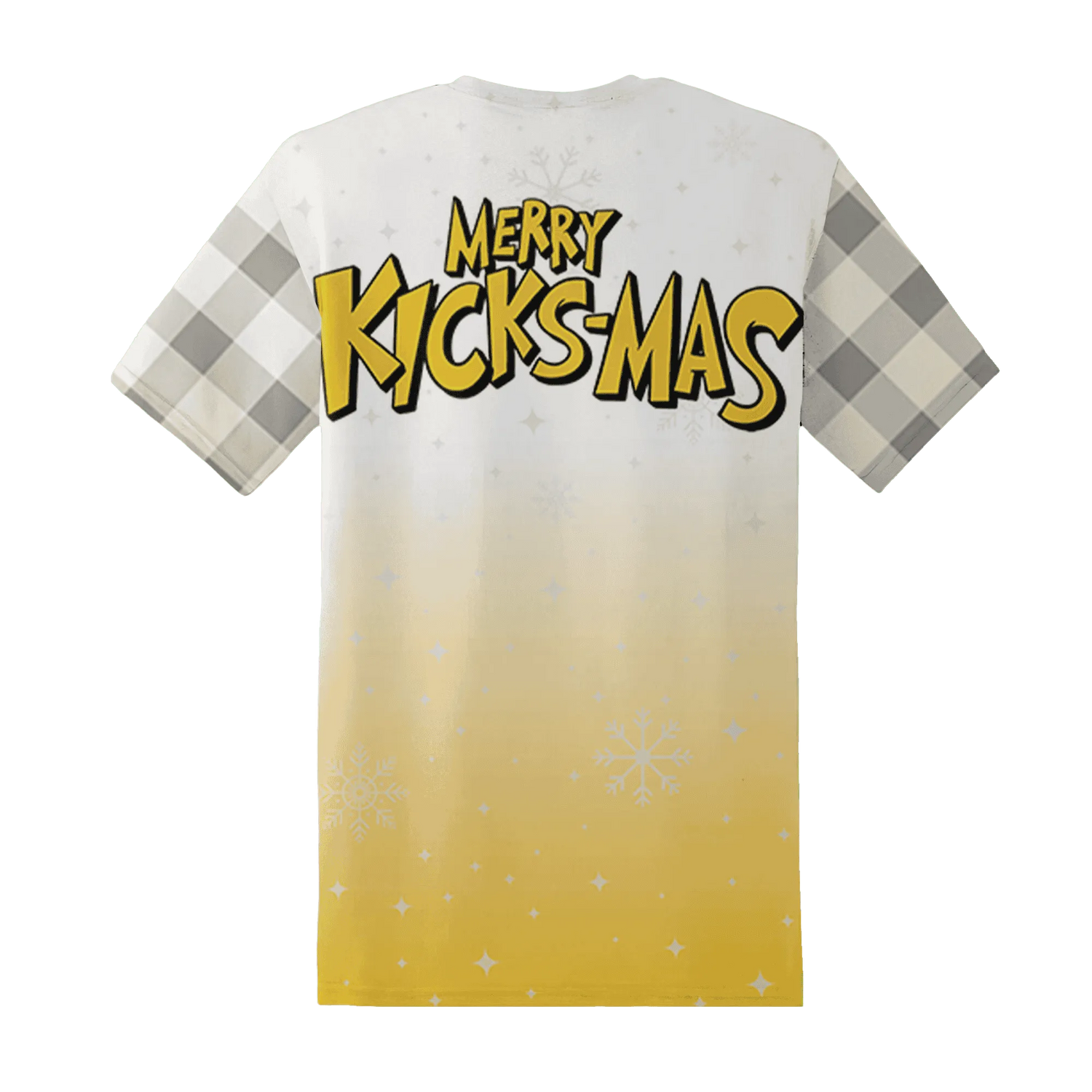 Yellow-Ochre-6s-NastyJamz-T-Shirt-Match-Merry-Kicksmas-3D