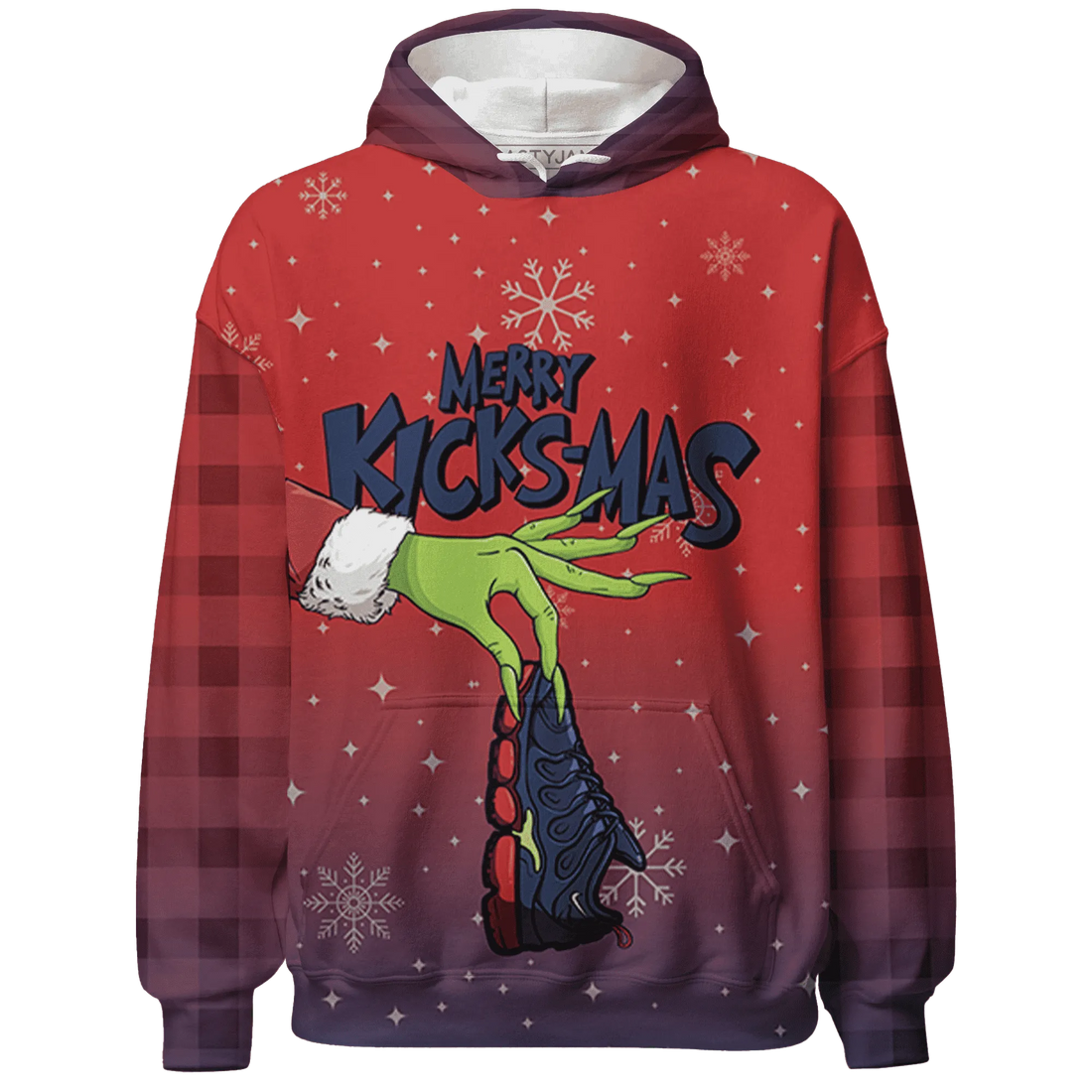 VaporMax-Air-Plus-Midnight-Navy-Gold-Black-NastyJamz-Hoodie-Match-Merry-Kicksmas-3D
