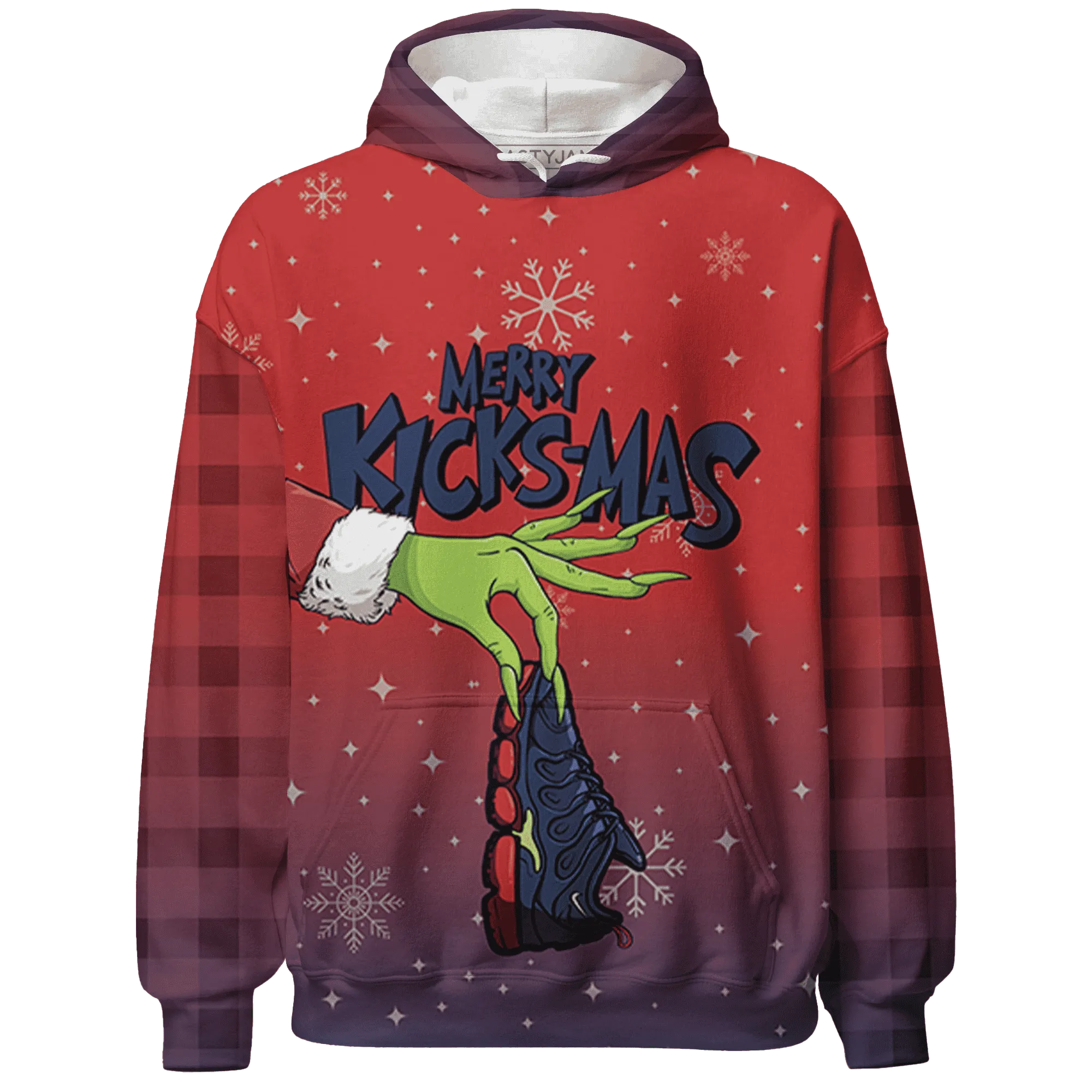 VaporMax-Air-Plus-Midnight-Navy-Gold-Black-NastyJamz-Hoodie-Match-Merry-Kicksmas-3D