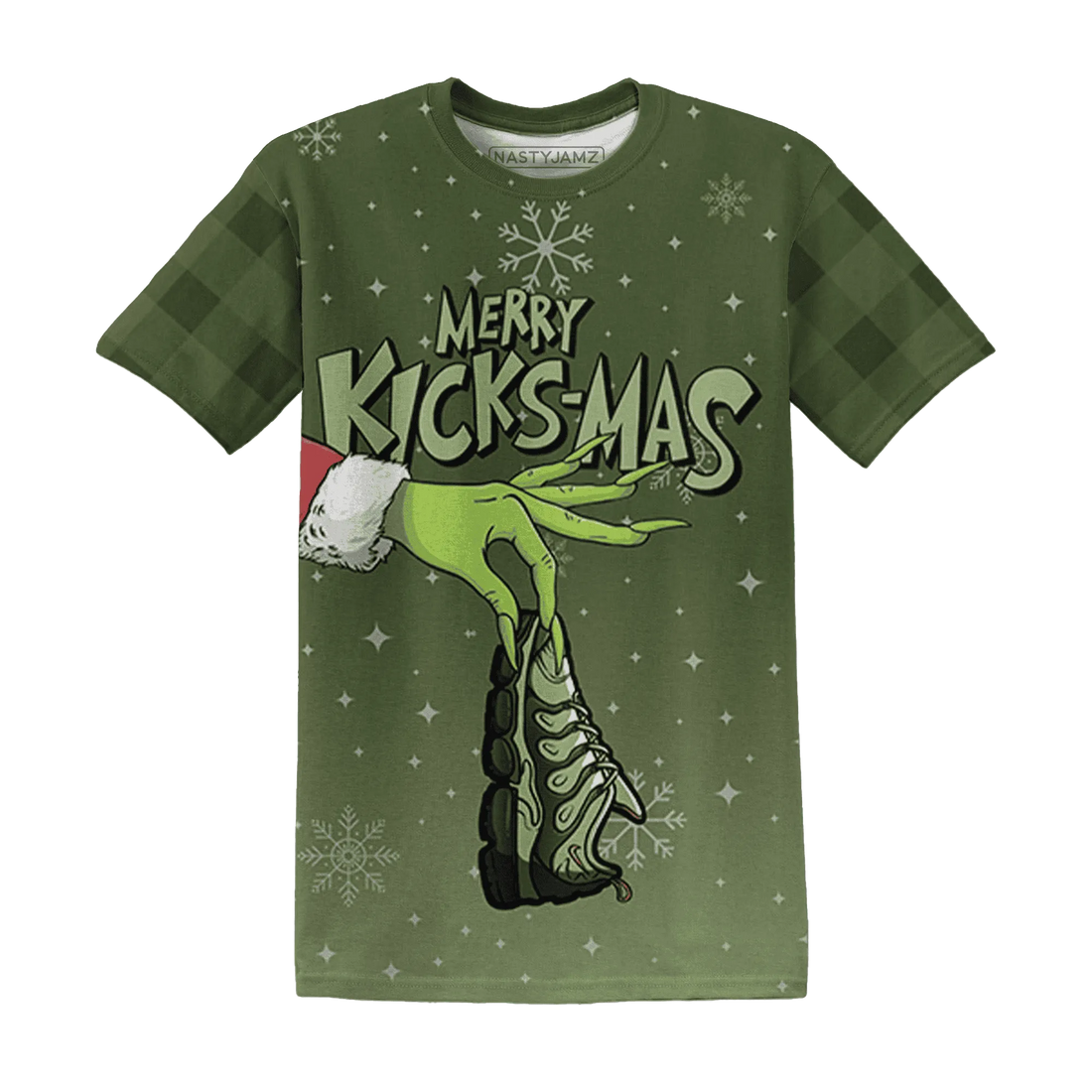 VaporMax-Plus-Alligator-NastyJamz-T-Shirt-Match-Merry-Kicksmas-3D