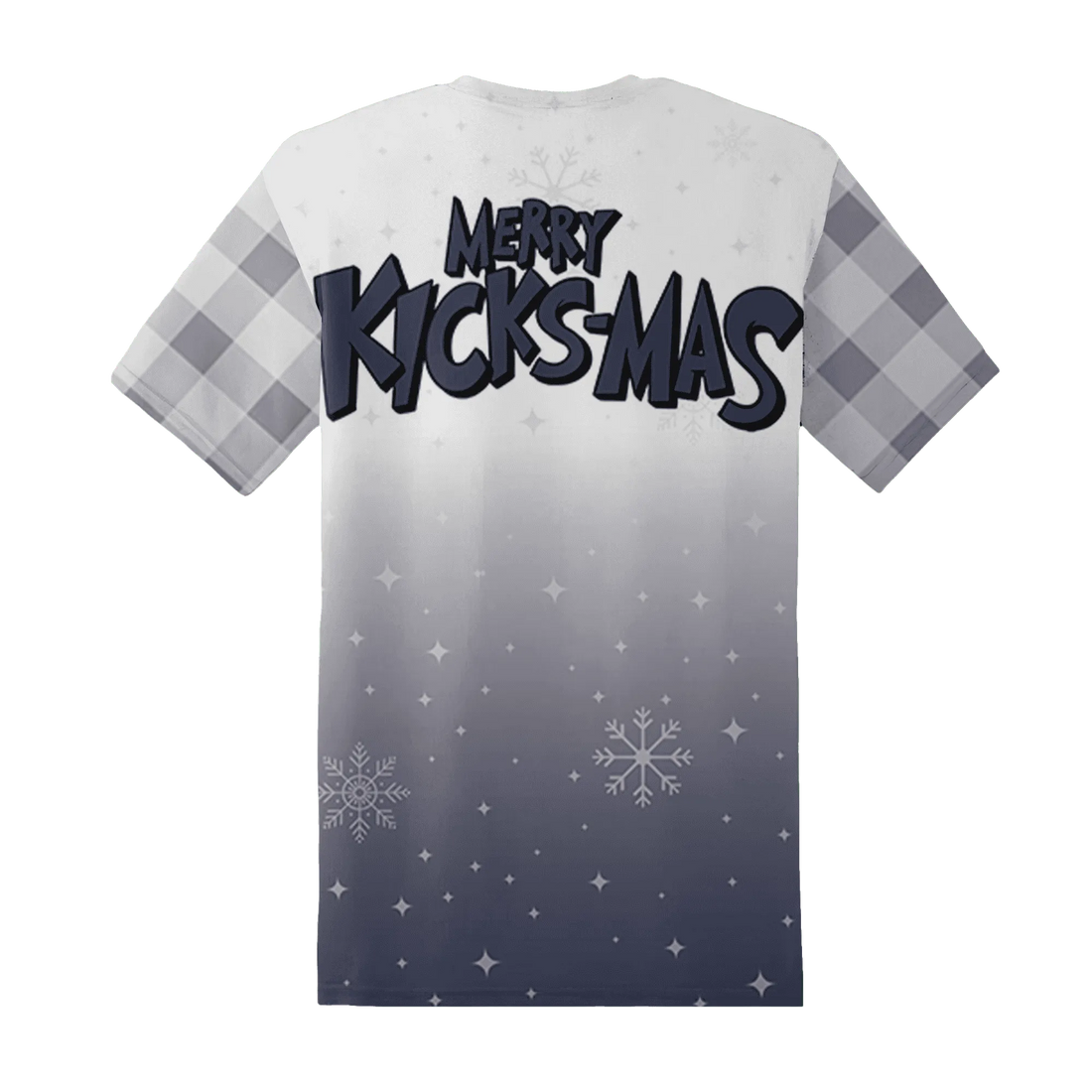 VaporMax-Plus-Midnight-Navy-White-Metallic-Silver-NastyJamz-T-Shirt-Match-Merry-Kicksmas-3D