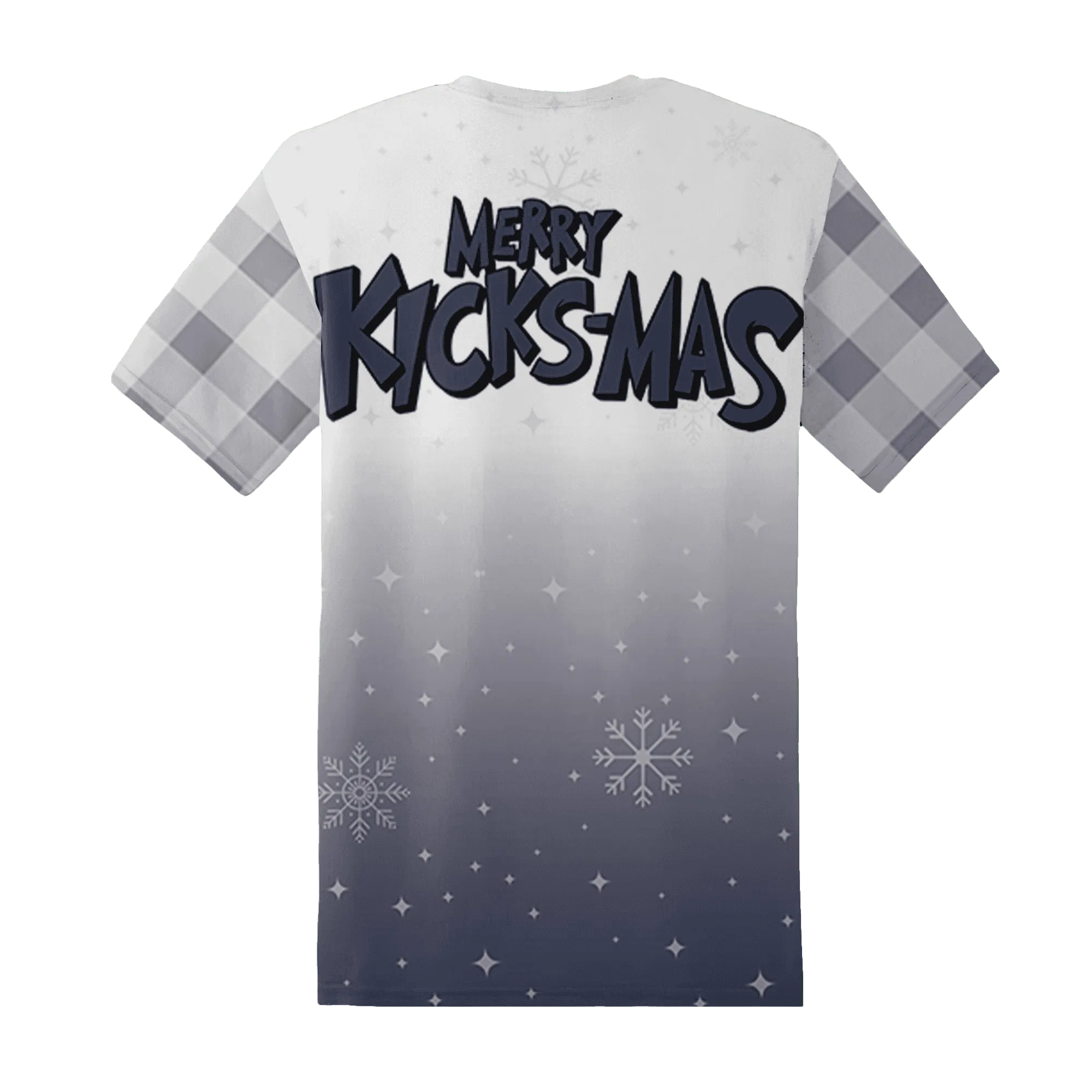 VaporMax-Plus-Midnight-Navy-White-Metallic-Silver-NastyJamz-T-Shirt-Match-Merry-Kicksmas-3D