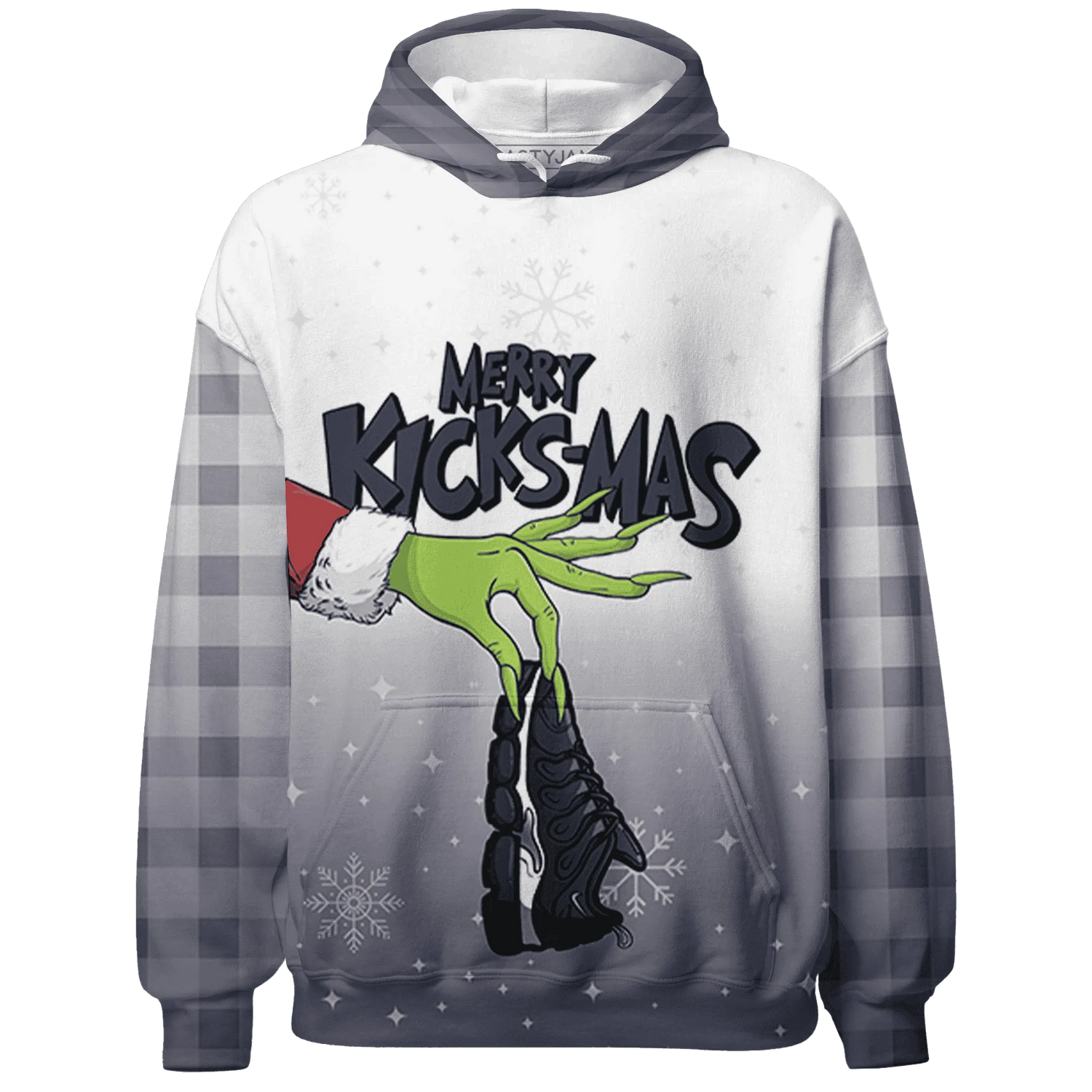 VaporMax-Plus-Midnight-Navy-White-Metallic-Silver-NastyJamz-Hoodie-Match-Merry-Kicksmas-3D