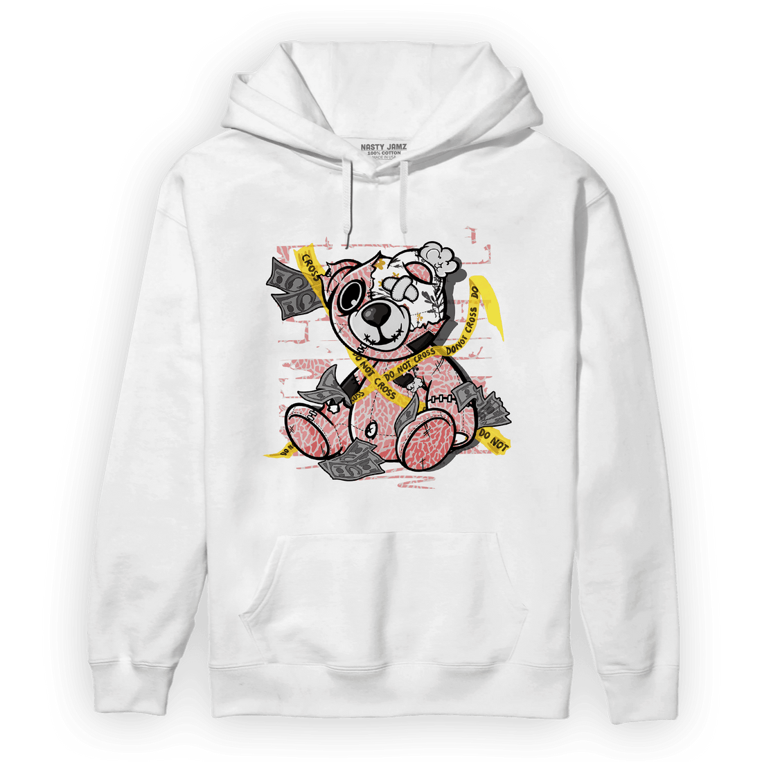 Red Stardust 3s Hoodie Match Money BER - NastyJamz