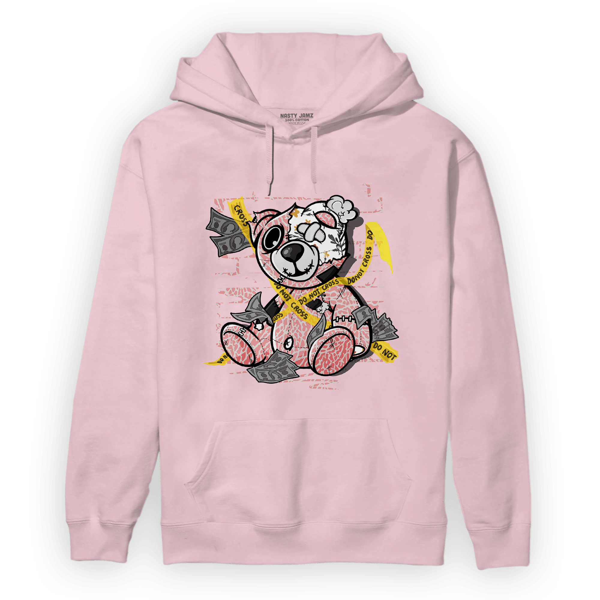 Red Stardust 3s Hoodie Match Money BER - NastyJamz