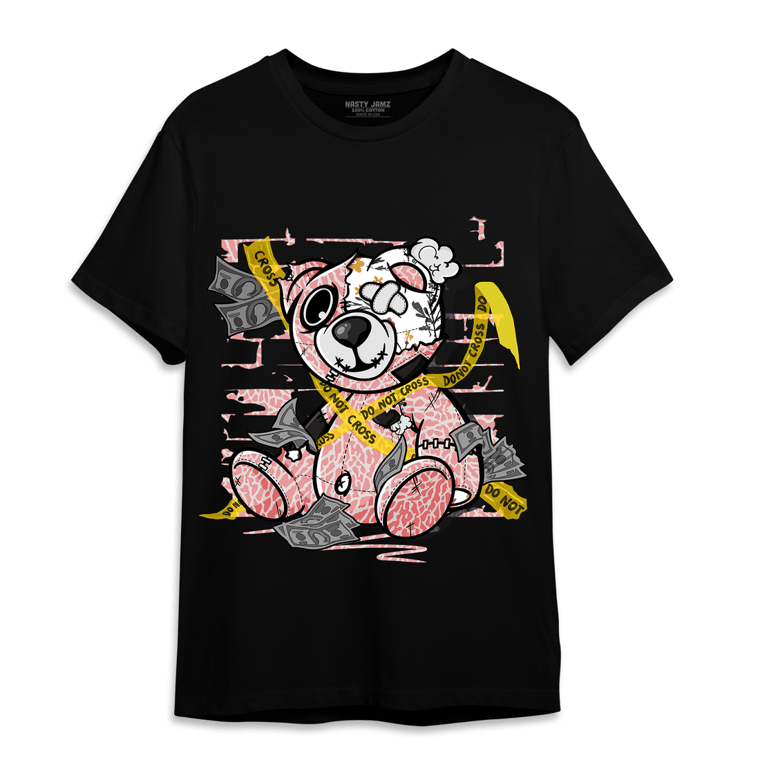 Red Stardust 3s T Shirt Match Money BER - NastyJamz