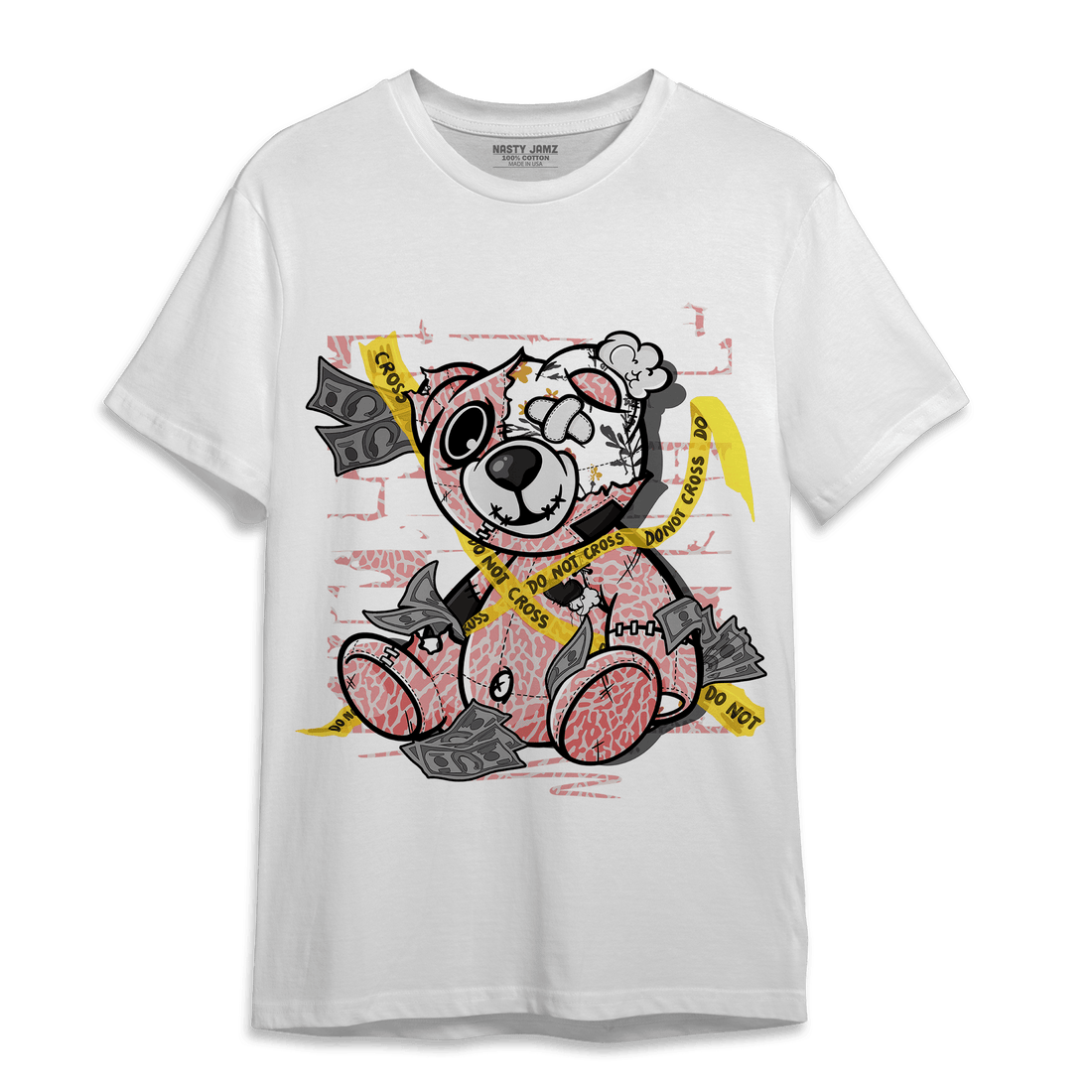 Red Stardust 3s T Shirt Match Money BER - NastyJamz