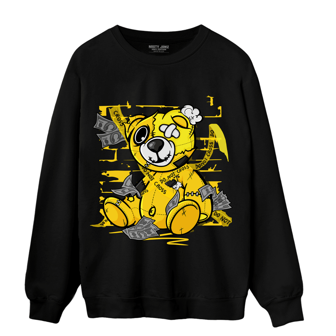 Vivid Sulfur 4s Sweatshirt Match Money BER - NastyJamz