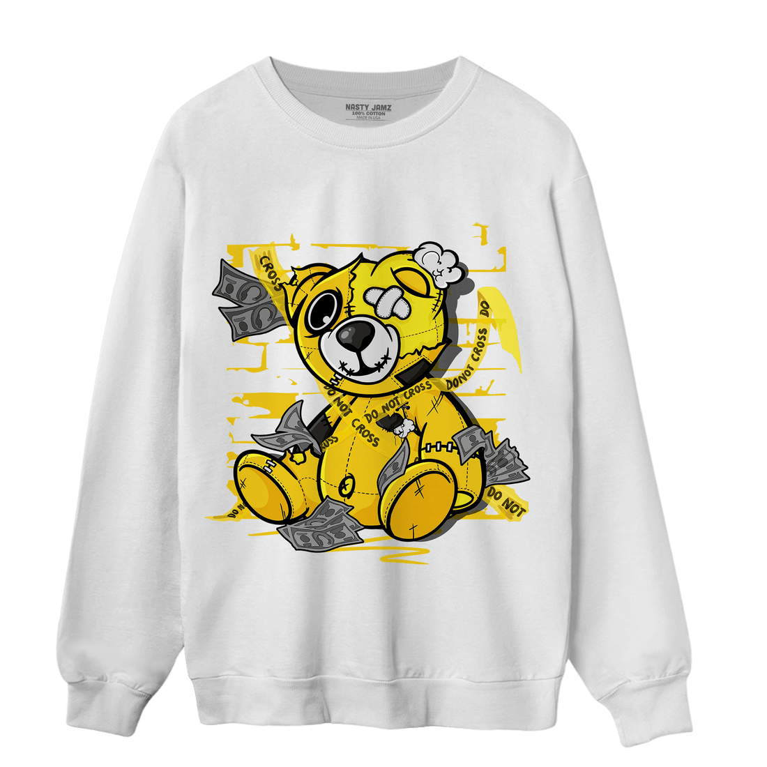 Vivid Sulfur 4s Sweatshirt Match Money BER - NastyJamz
