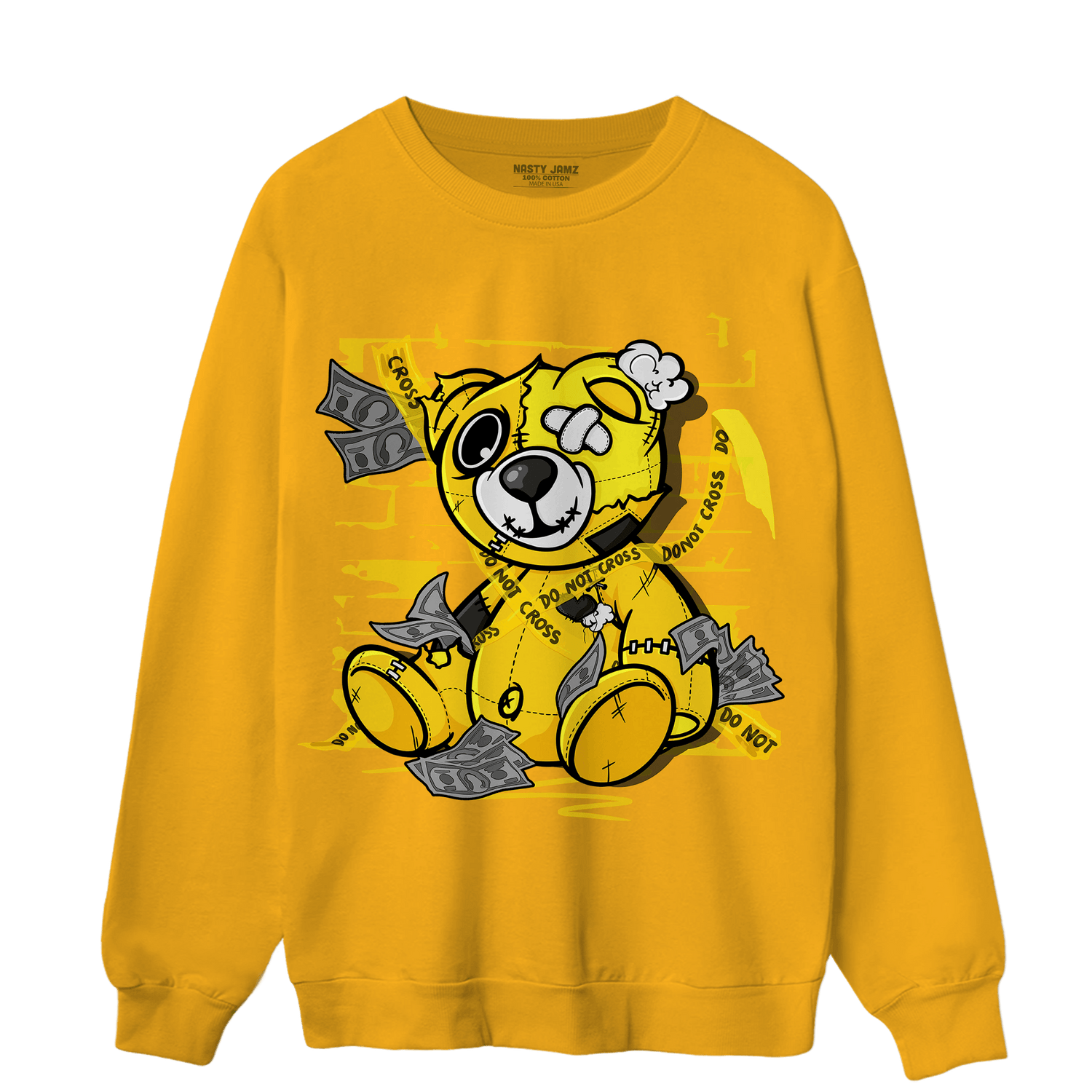 Vivid Sulfur 4s Sweatshirt Match Money BER - NastyJamz