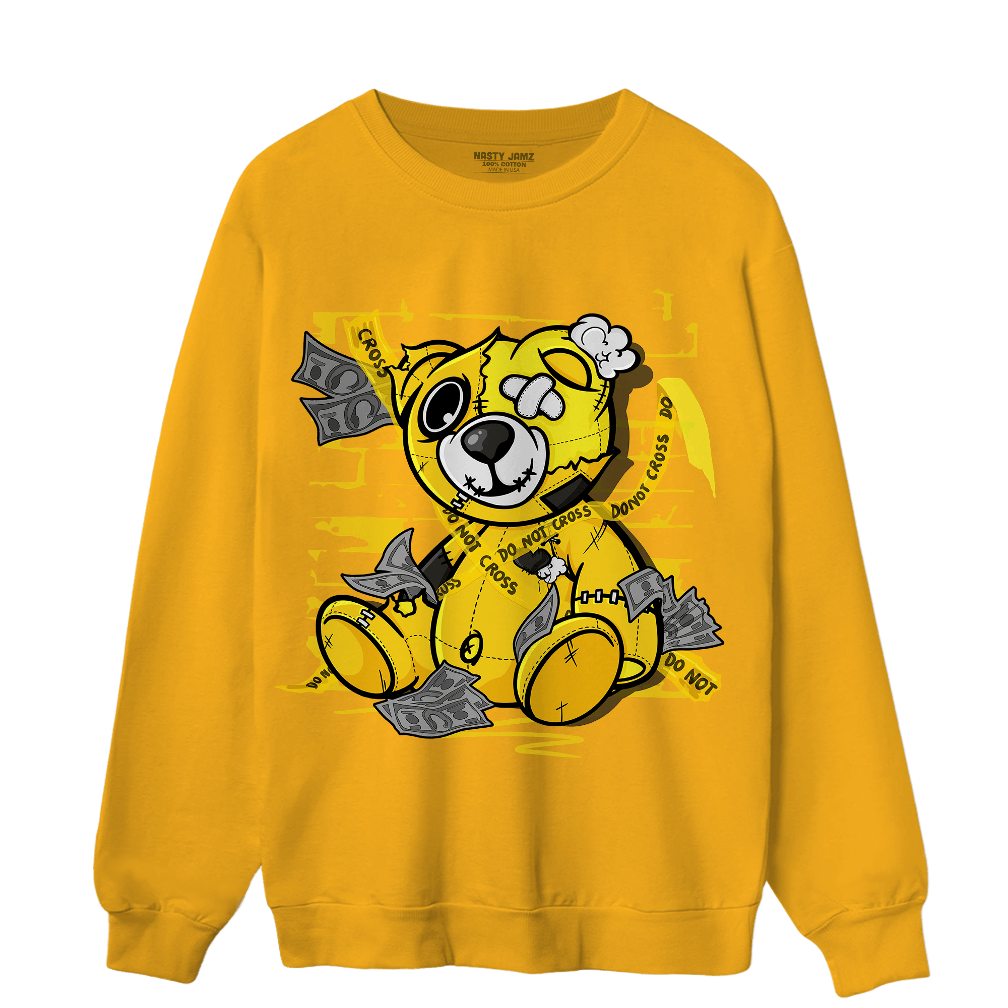 Vivid Sulfur 4s Sweatshirt Match Money BER - NastyJamz