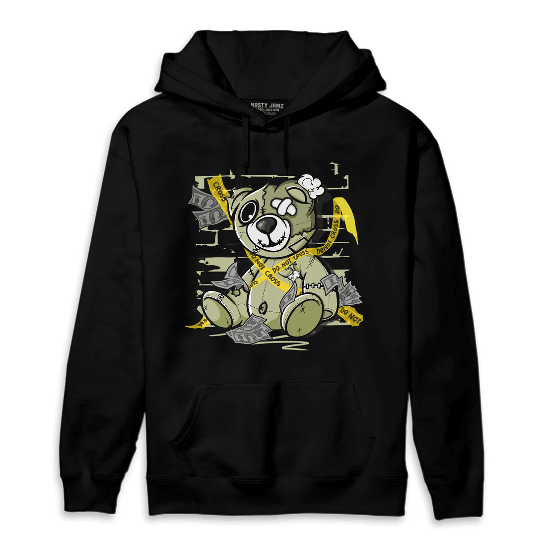 Yeezy Slide Resin Hoodie Match Money BER - NastyJamz