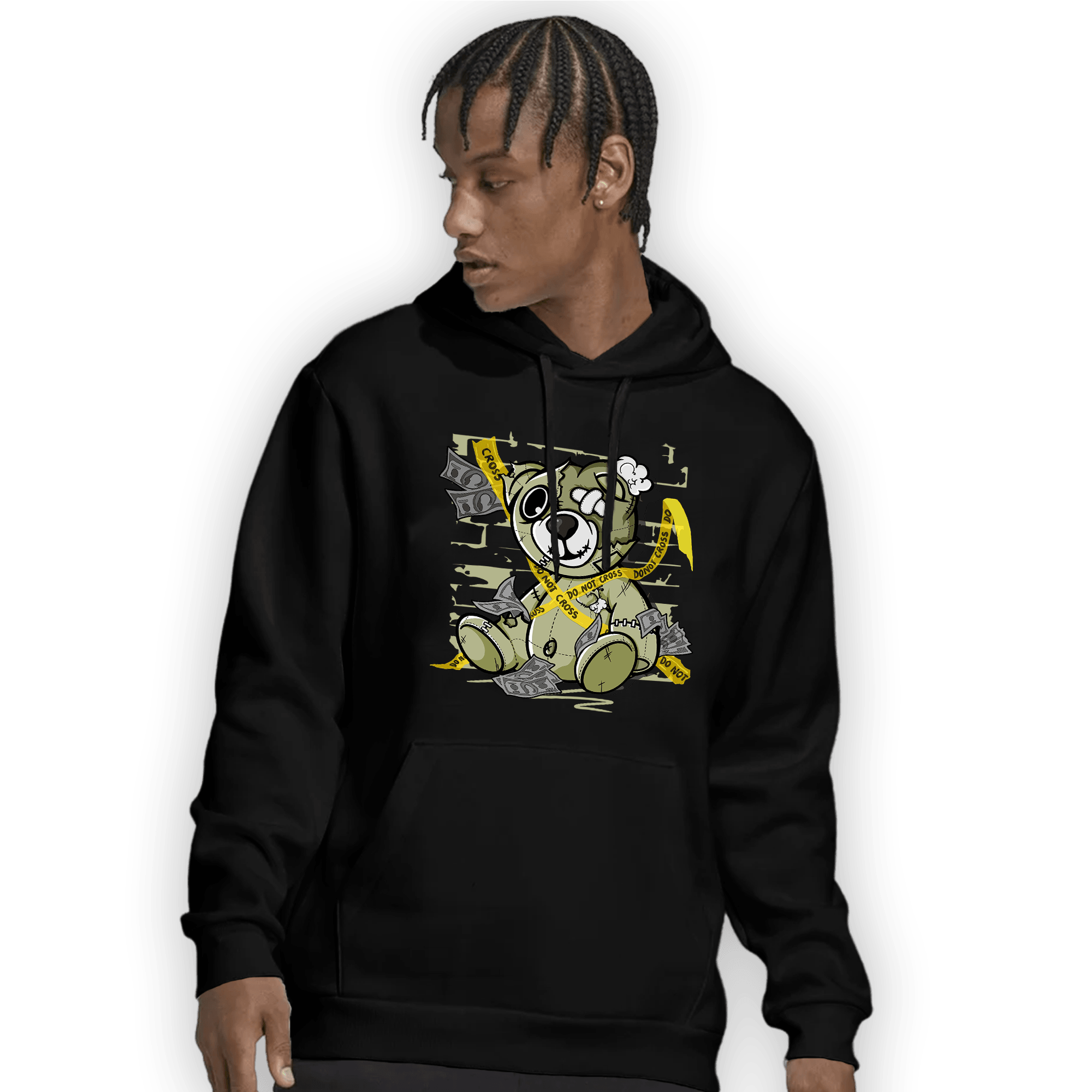 Yeezy Slide Resin Hoodie Match Money BER - NastyJamz