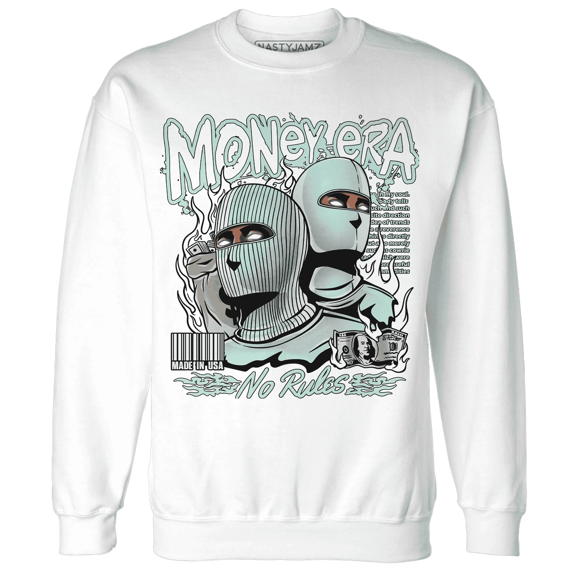 NastyJamz-AF-1-Low-Jade-Ice-White-Sweatshirt-Match-Money-Era