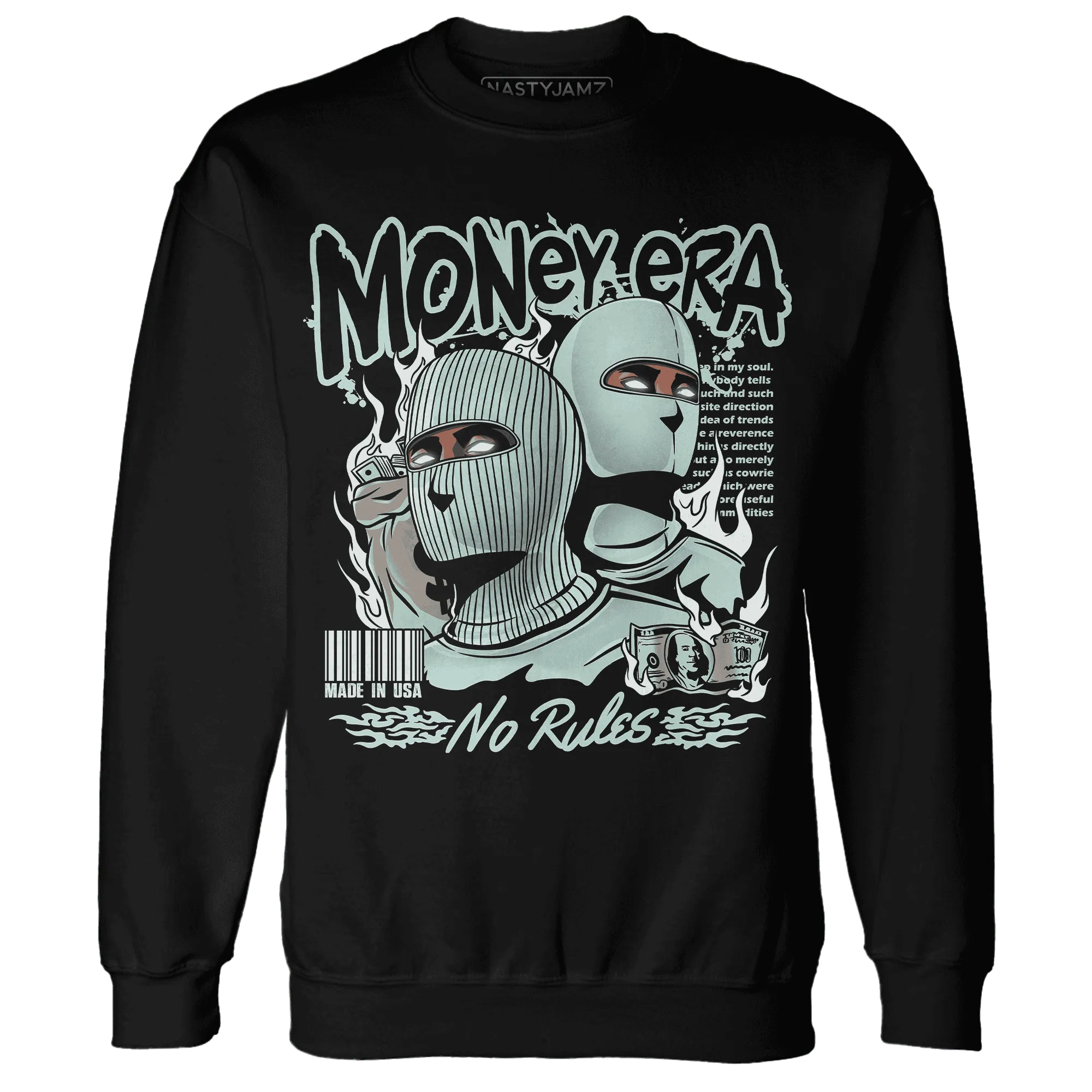 NastyJamz-AF-1-Low-Jade-Ice-White-Sweatshirt-Match-Money-Era