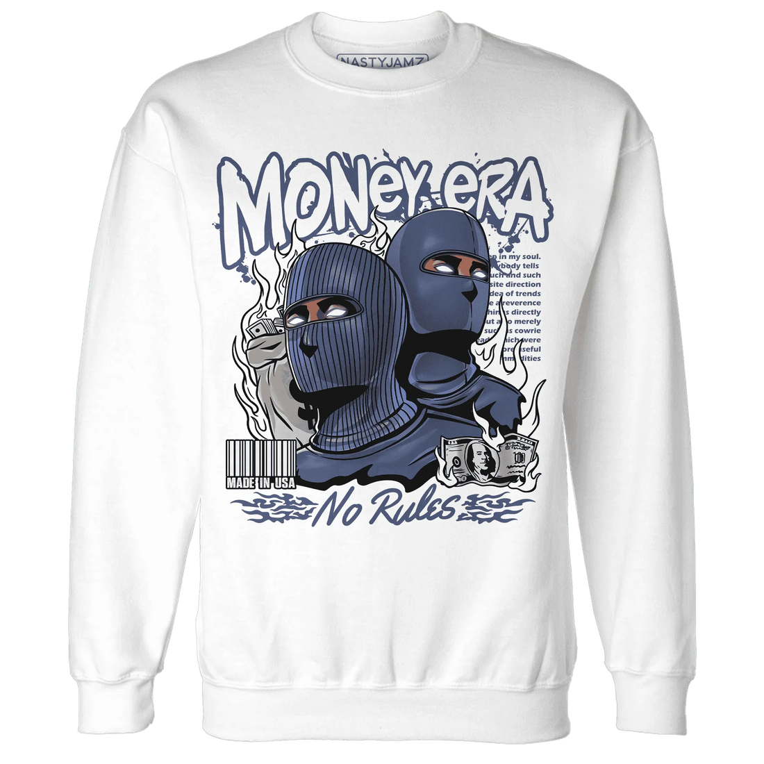Low-Diffused-Blue-11s-Sweatshirt-Match-Money-Era