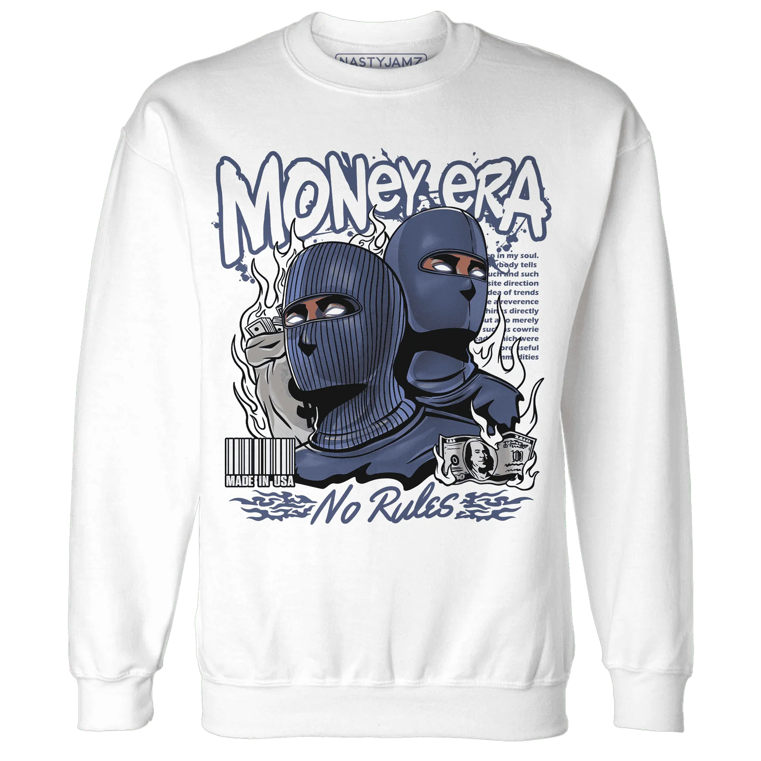 Low-Diffused-Blue-11s-Sweatshirt-Match-Money-Era