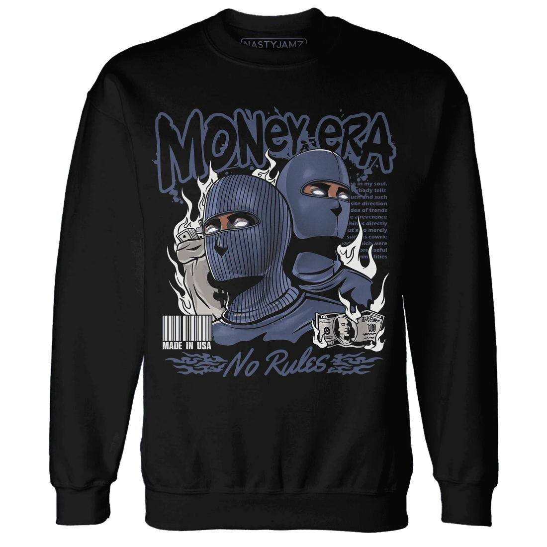 Low-Diffused-Blue-11s-Sweatshirt-Match-Money-Era