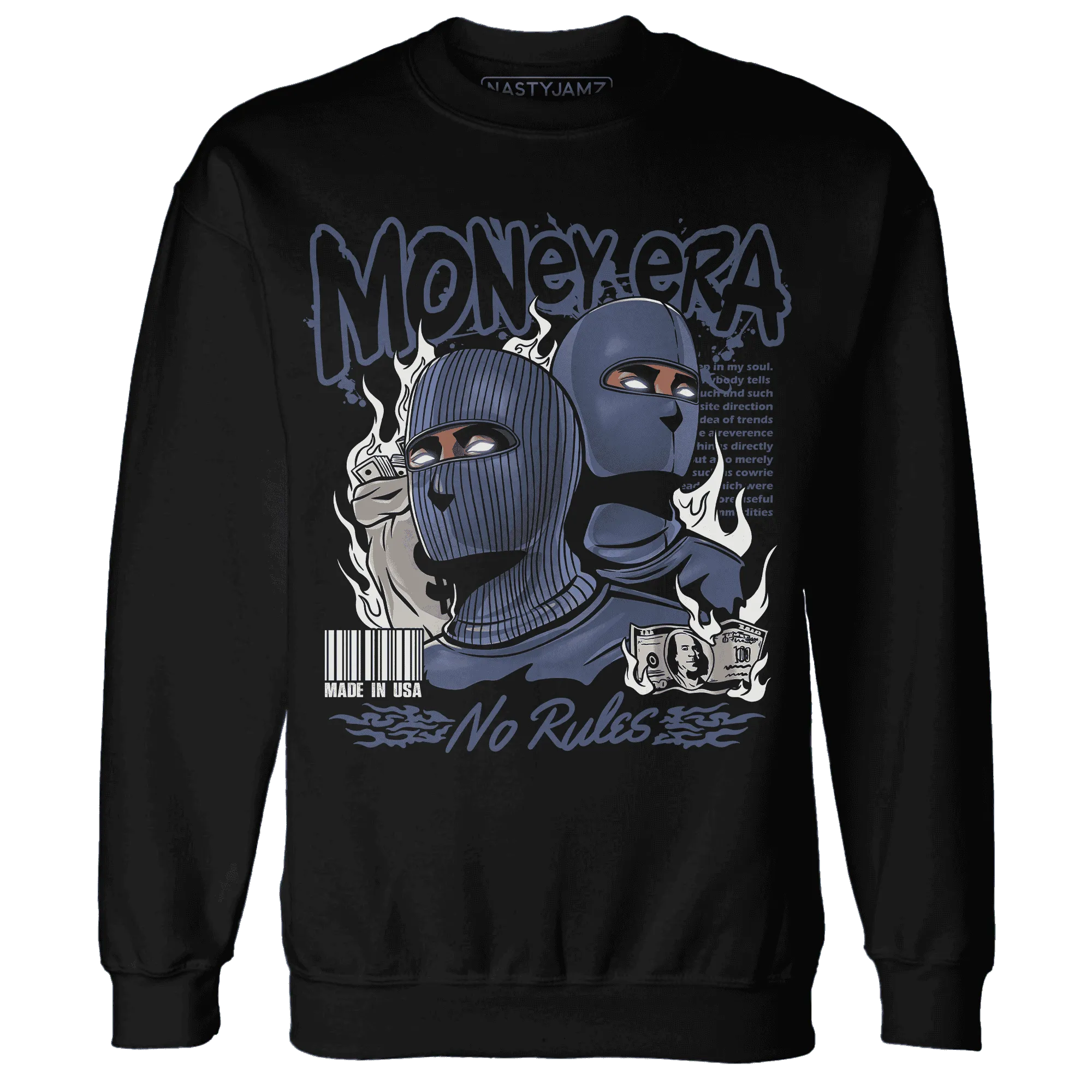 Low-Diffused-Blue-11s-Sweatshirt-Match-Money-Era