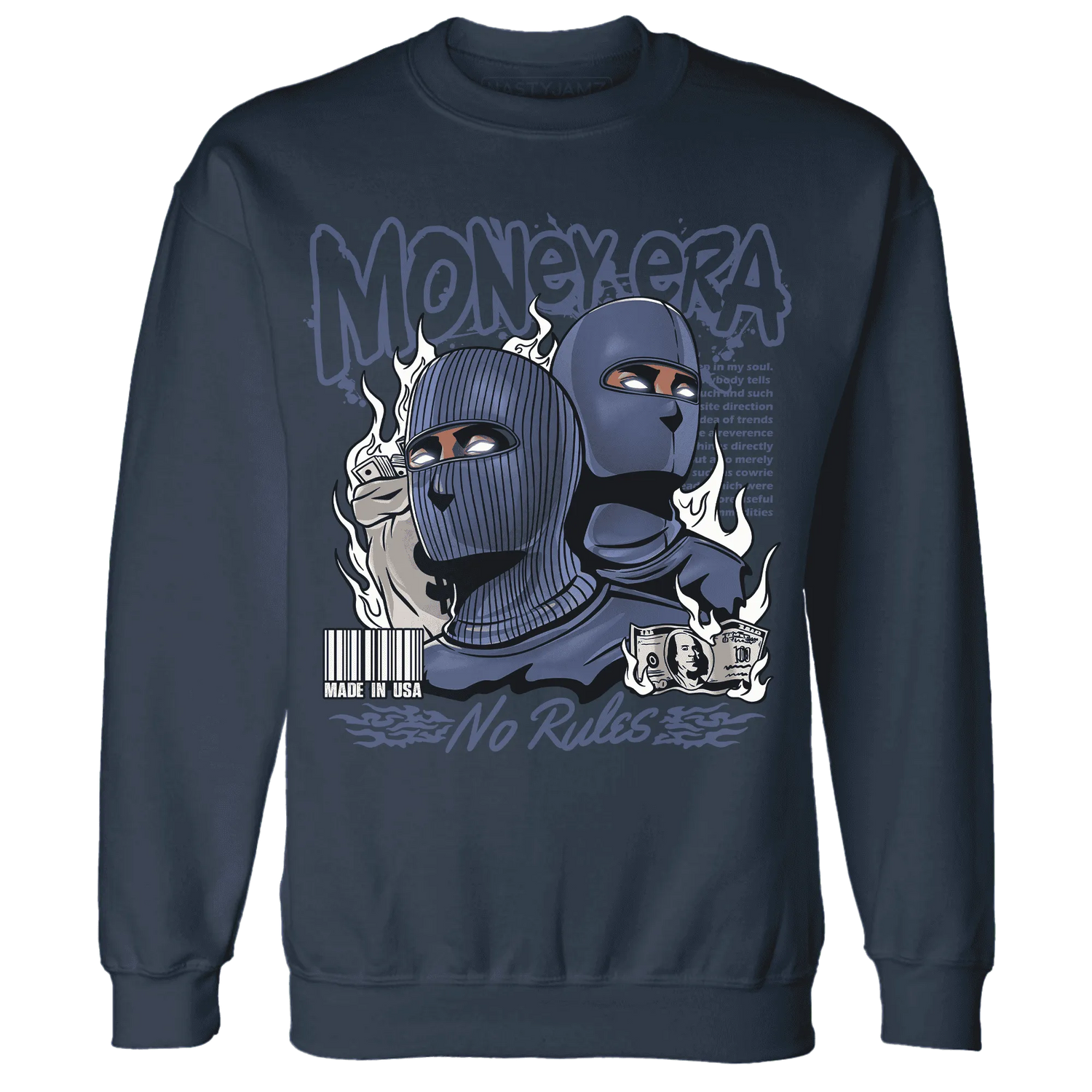 Low-Diffused-Blue-11s-Sweatshirt-Match-Money-Era