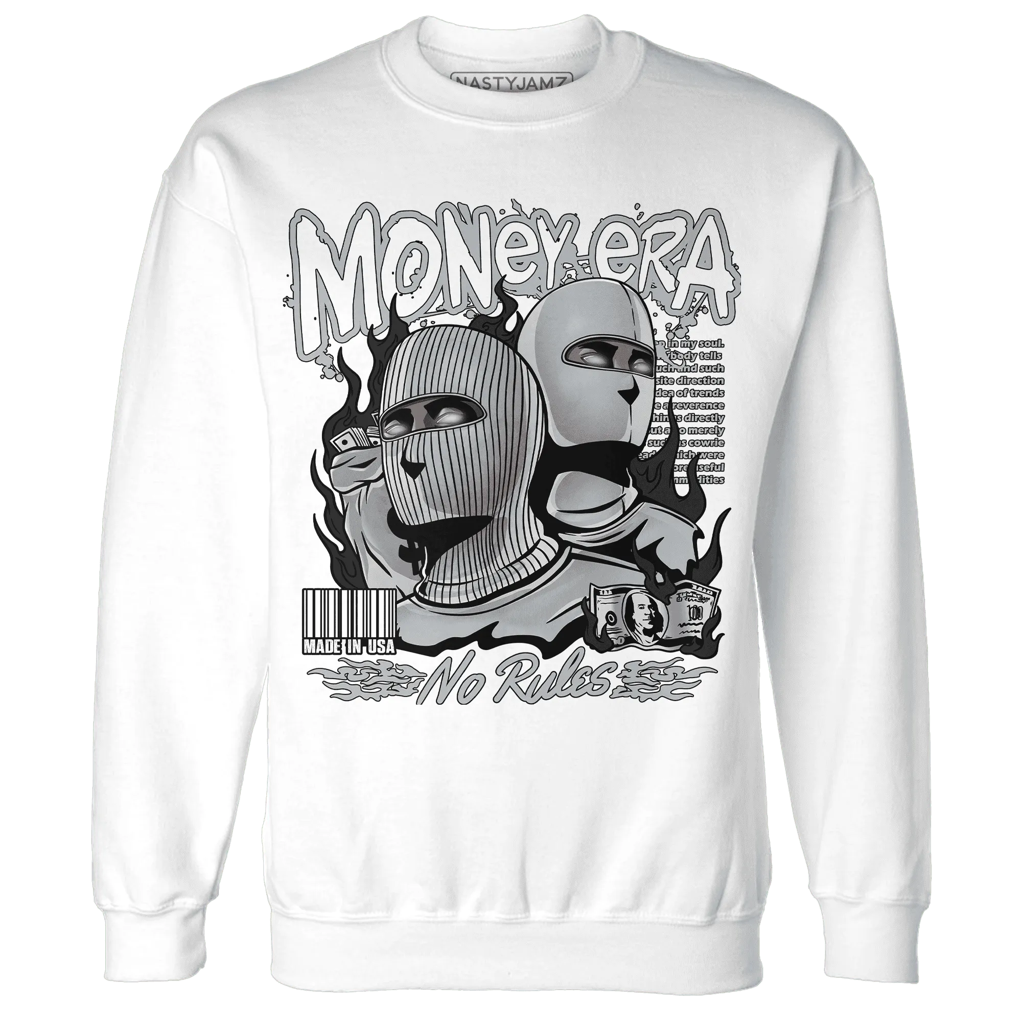 NastyJamz-Wolf-Grey-12s-Sweatshirt-Match-Money-Era