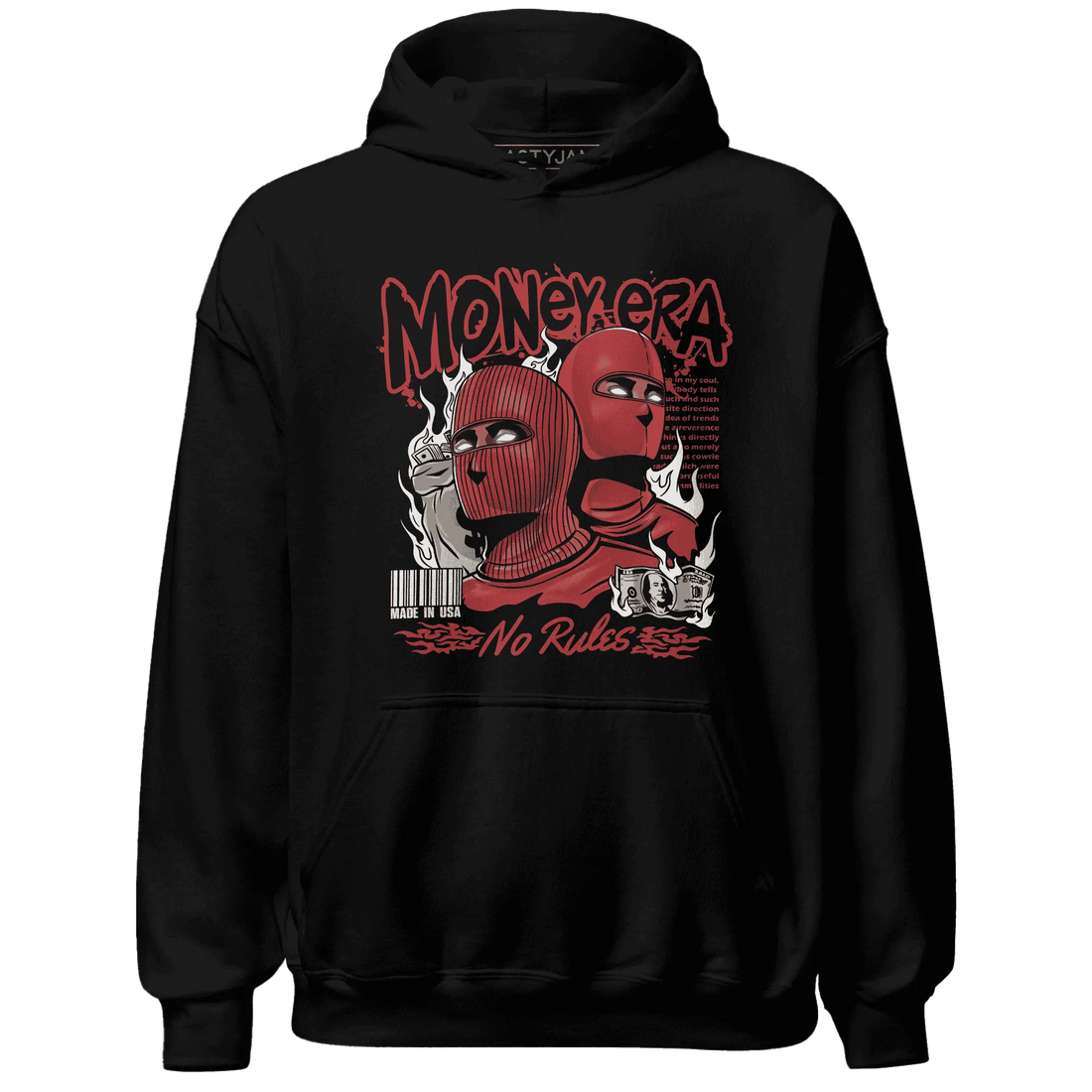 Black-Toe-Reimagined-Red-White-1s-NastyJamz-Hoodie-Match-Money-Era
