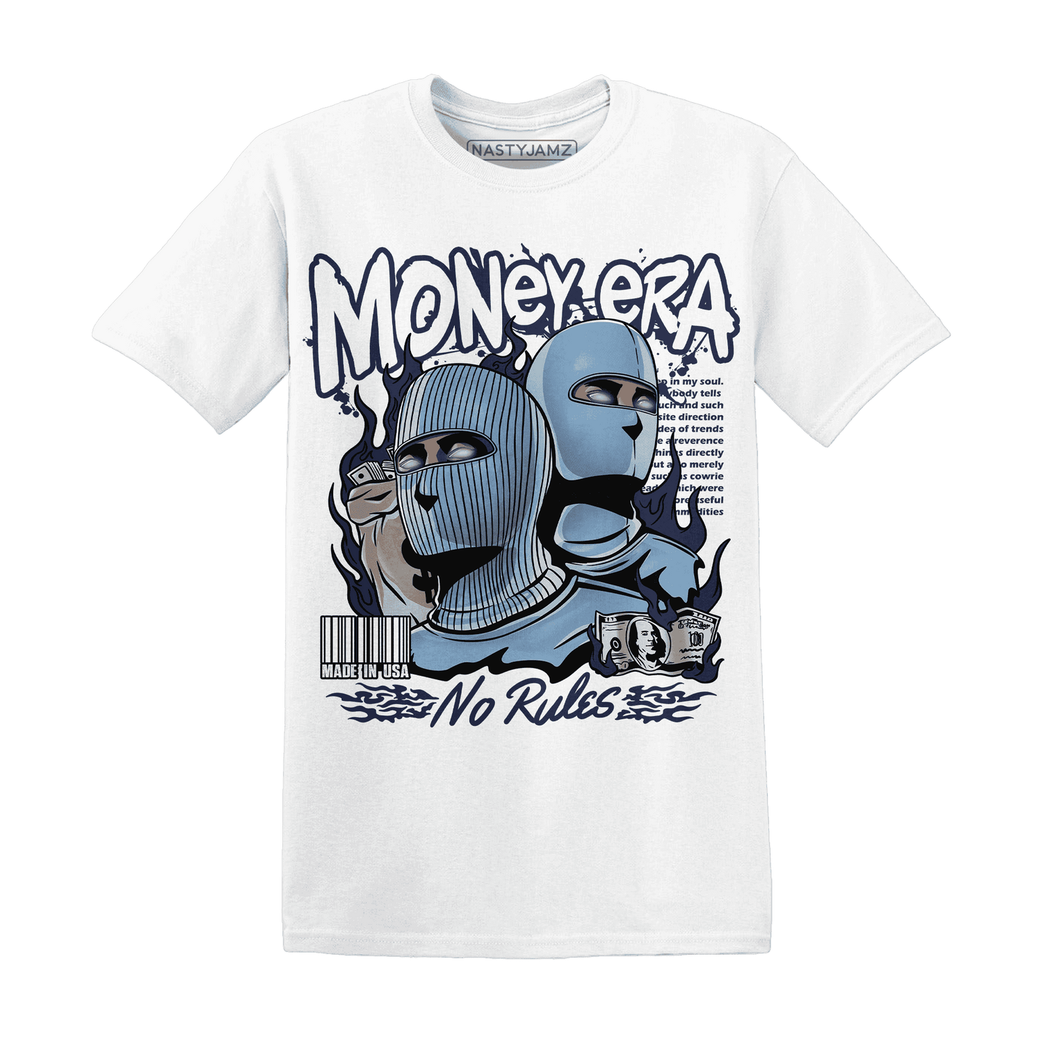 First In Flight 1s T Shirt Match Money Era - NastyJamz
