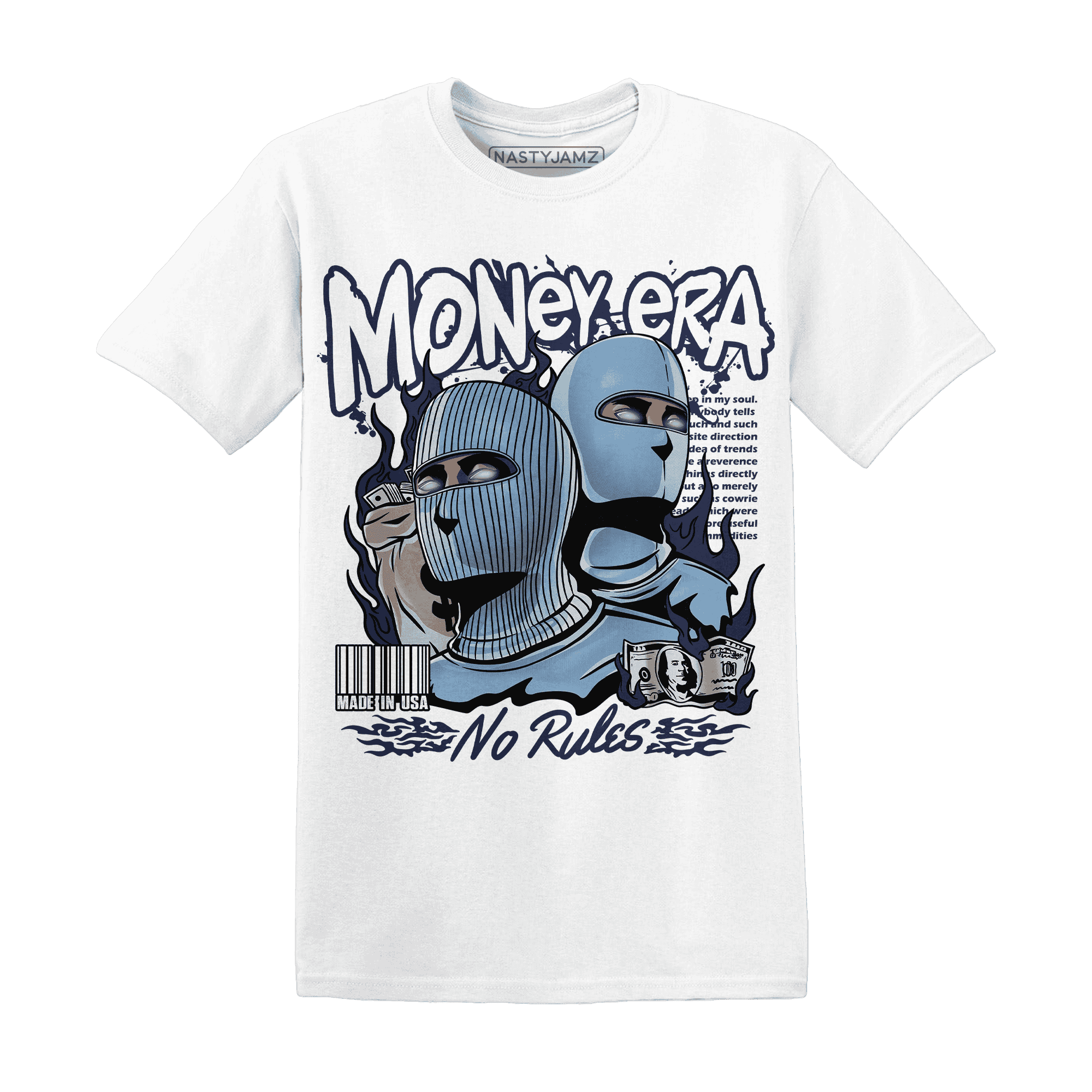 First In Flight 1s T Shirt Match Money Era - NastyJamz