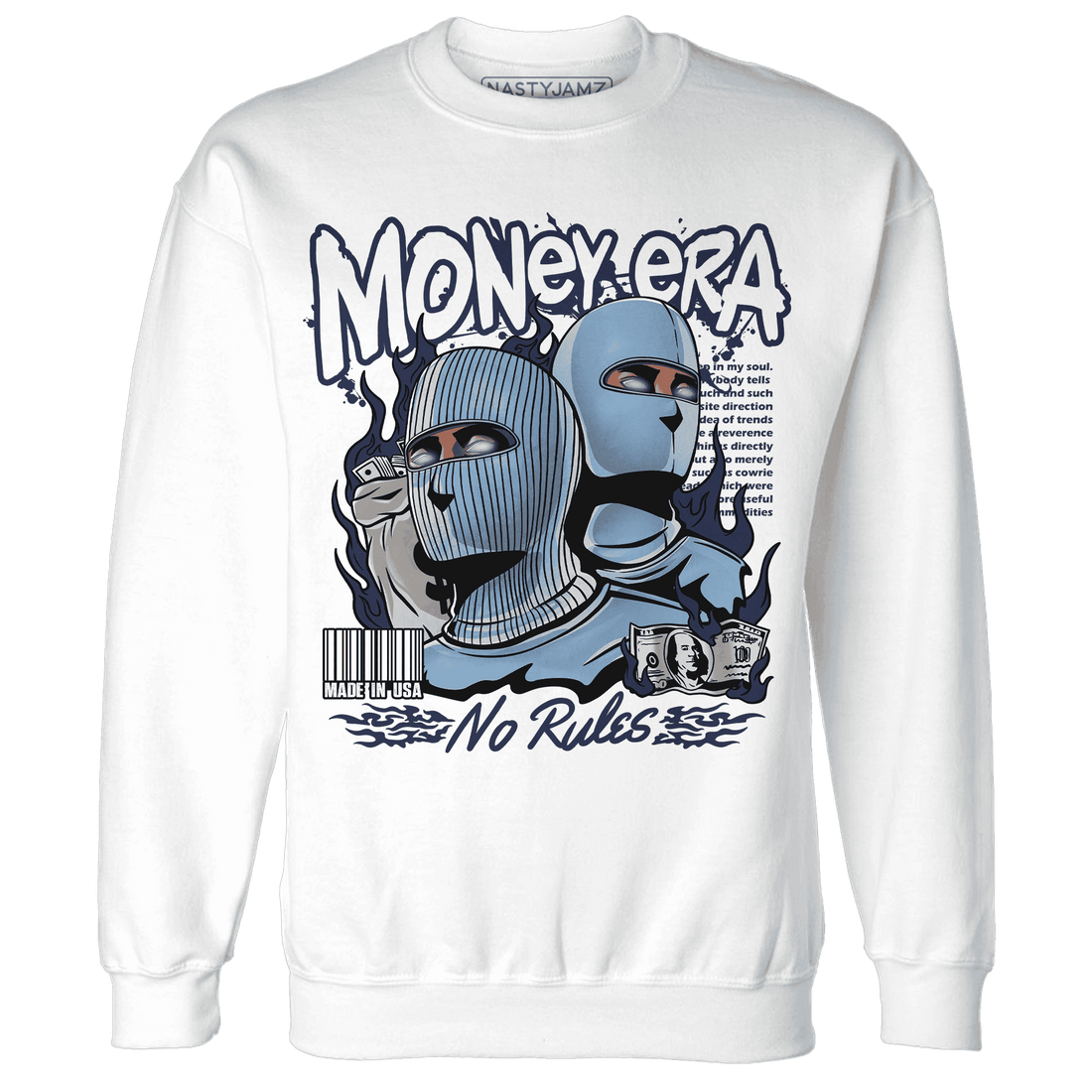 First In Flight 1s Sweatshirt Match Money Era - NastyJamz
