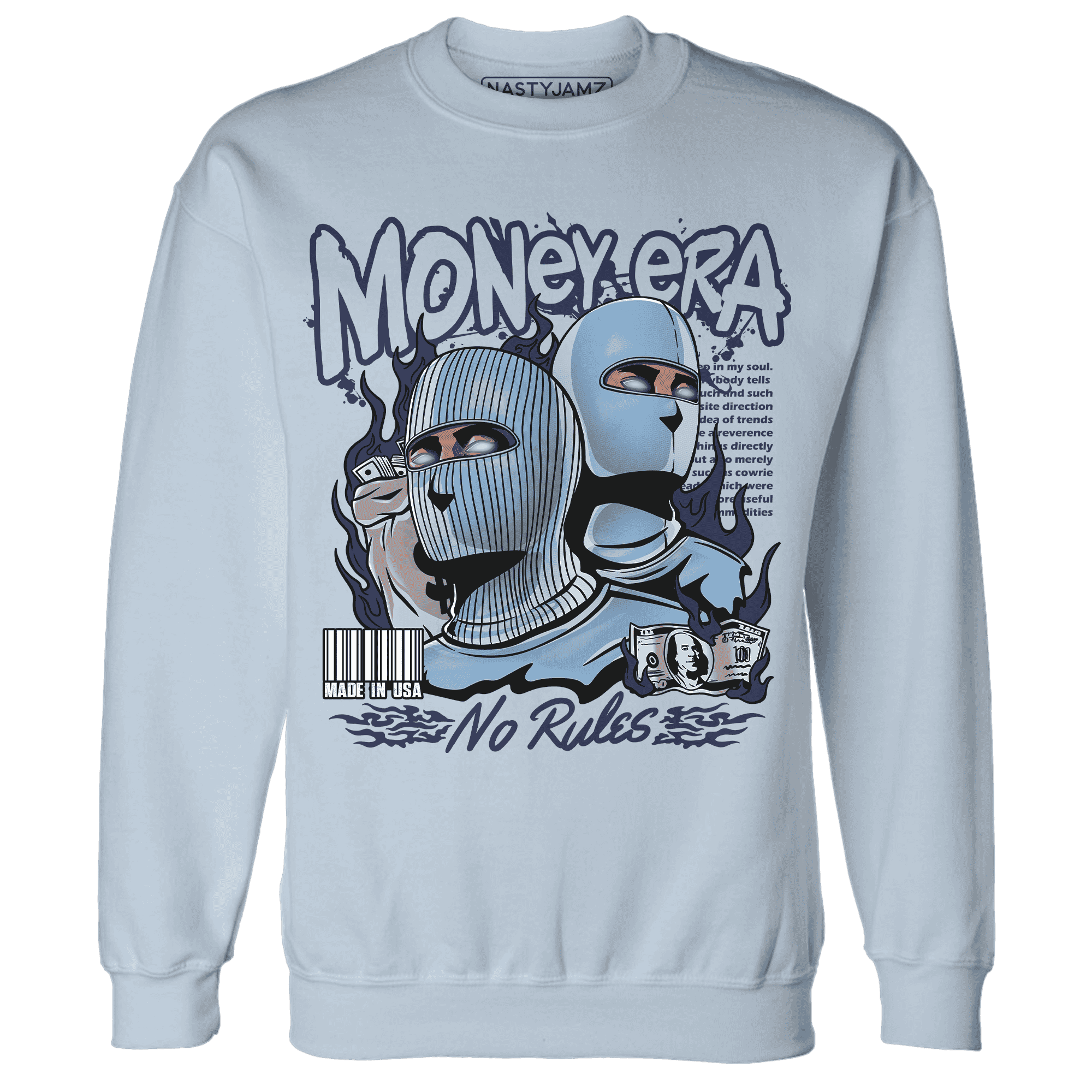 First In Flight 1s Sweatshirt Match Money Era - NastyJamz