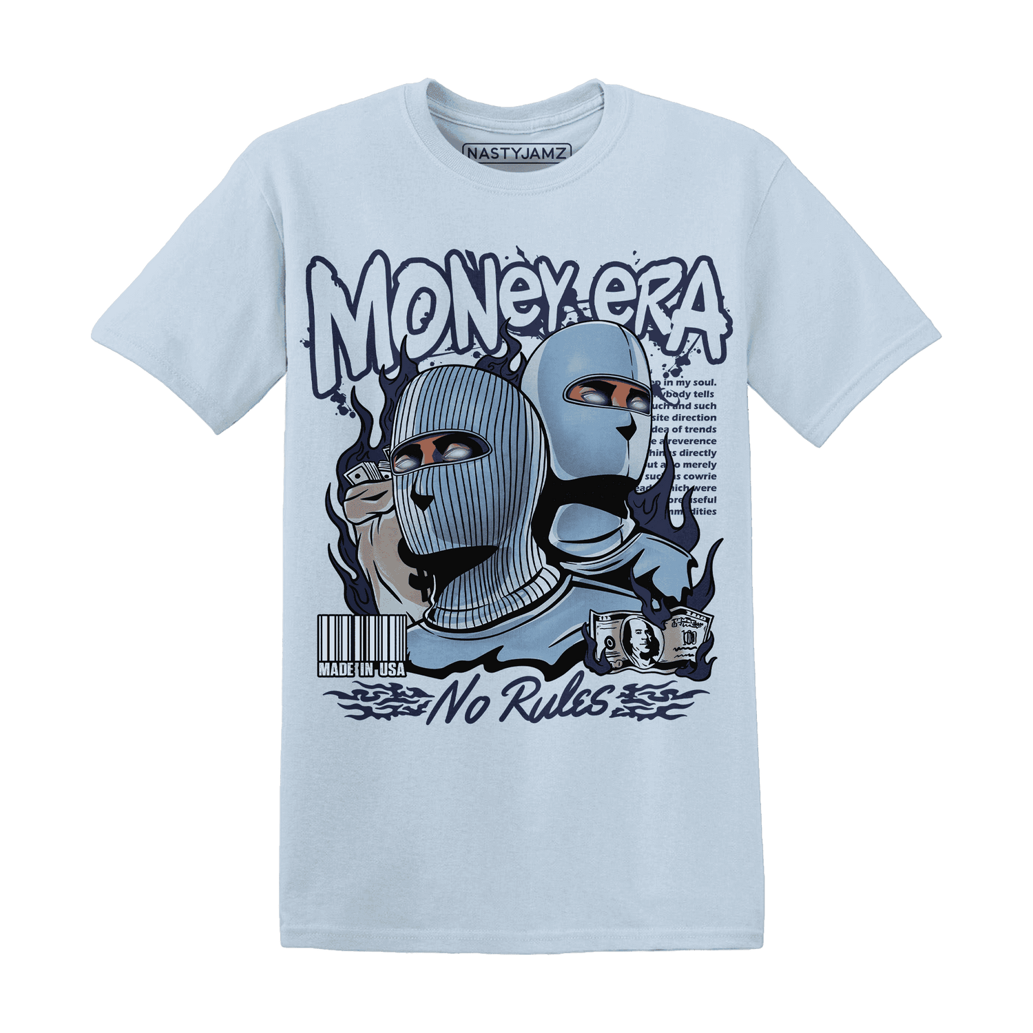 First In Flight 1s T Shirt Match Money Era - NastyJamz