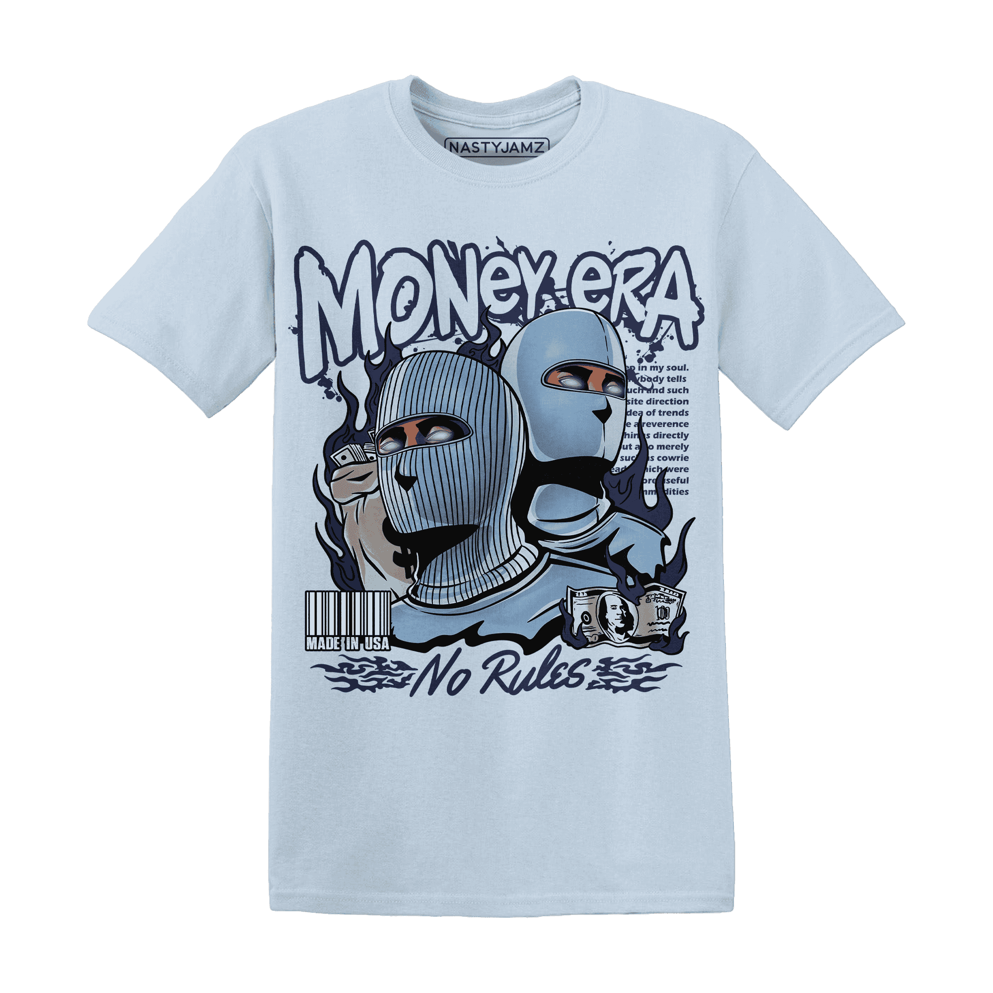 First In Flight 1s T Shirt Match Money Era - NastyJamz