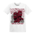 High White Team Red 1s T Shirt Money Era - NastyJamz