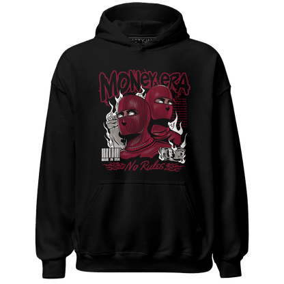 High White Team Red 1s Hoodie Match Money Era - NastyJamz