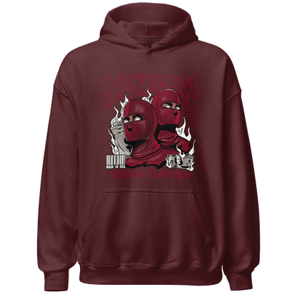 High White Team Red 1s Hoodie Match Money Era - NastyJamz