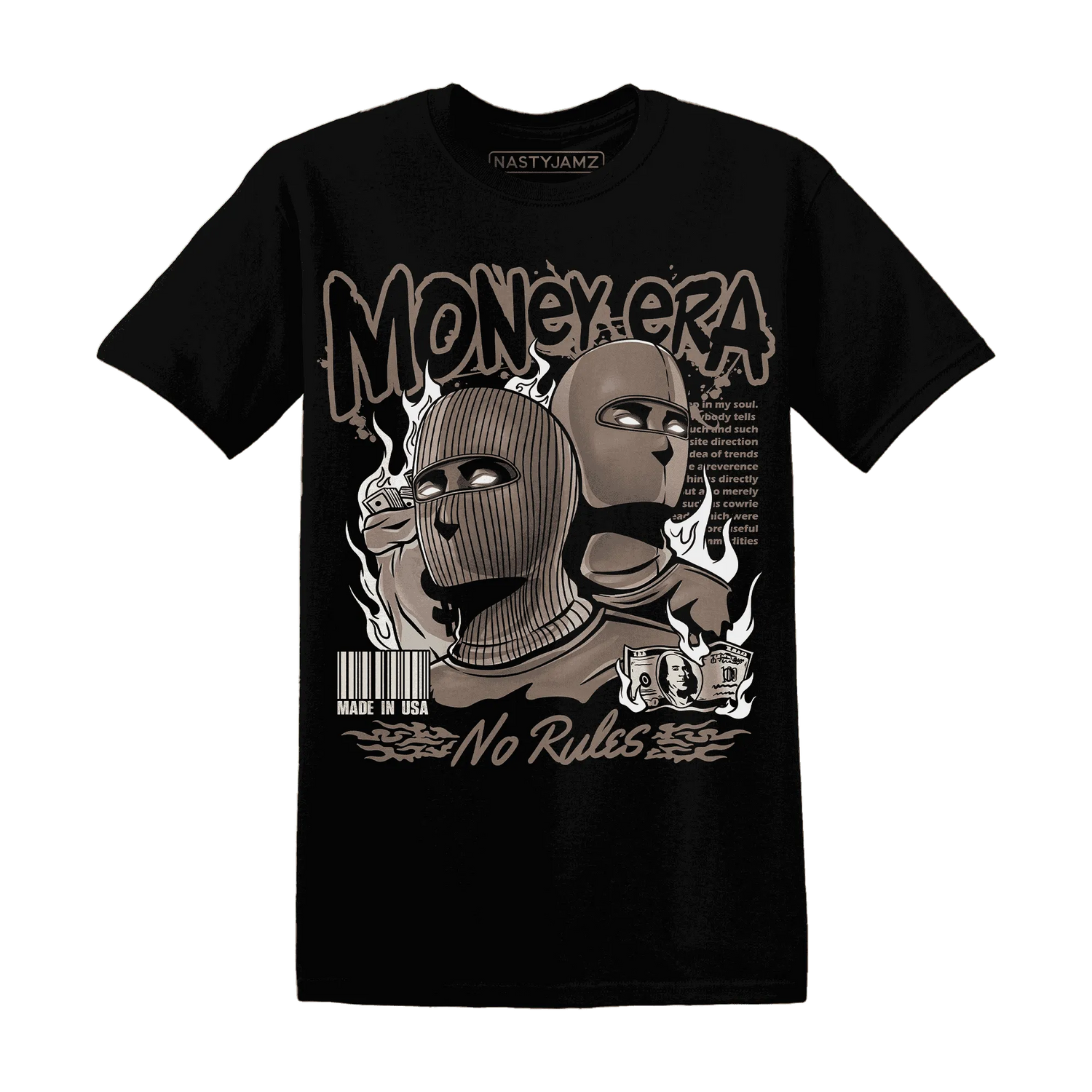 NastyJamz-Low-Mocha-1s-T-Shirt-Match-Money-Era