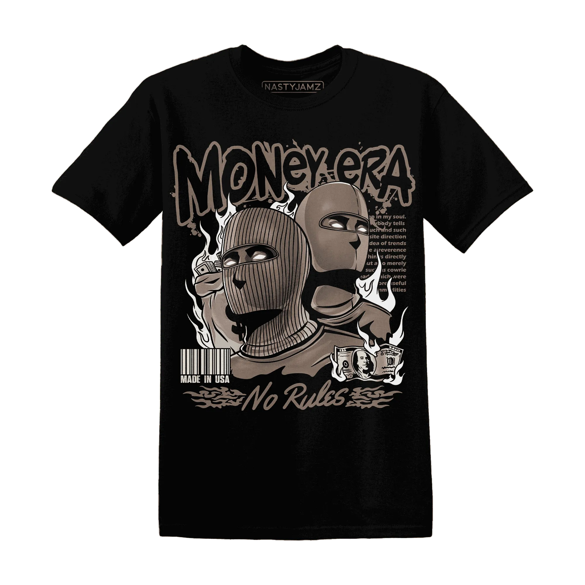 NastyJamz-Low-Mocha-1s-T-Shirt-Match-Money-Era