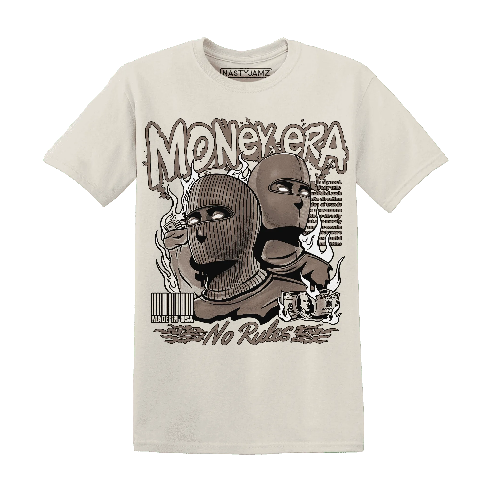 NastyJamz-Low-Mocha-1s-T-Shirt-Match-Money-Era