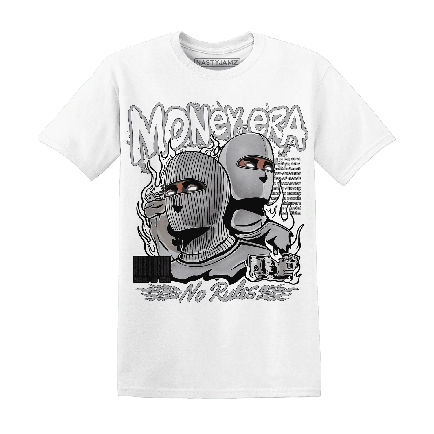 Wolf-Grey-1s-T-Shirt-Match-Money-Era