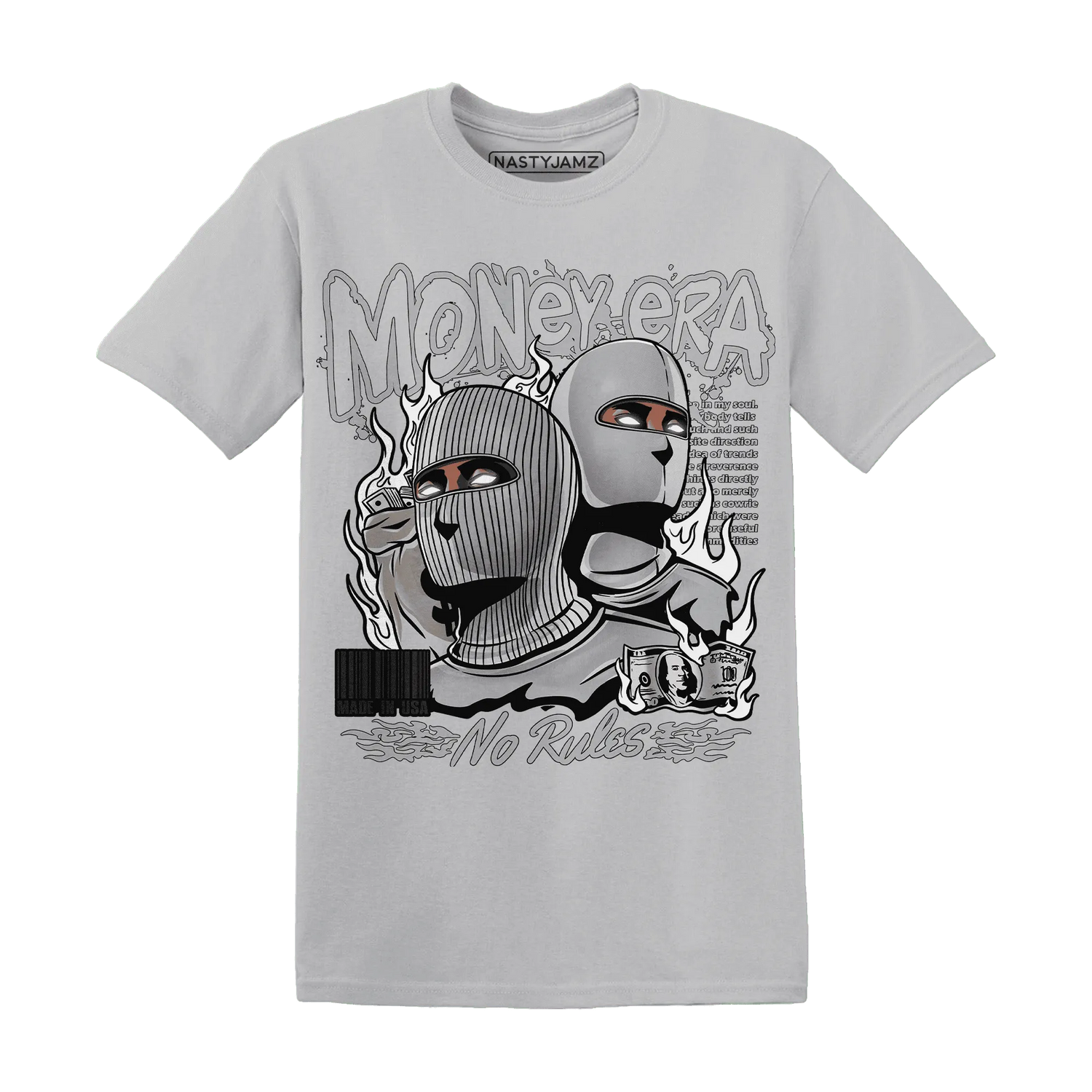 Wolf-Grey-1s-T-Shirt-Match-Money-Era