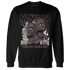 NastyJamz-Burgundy-Crush-3s-Sweatshirt-Match-Money-Era