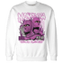 GS Hyper Violet 4s Sweatshirt Match Money Era - NastyJamz