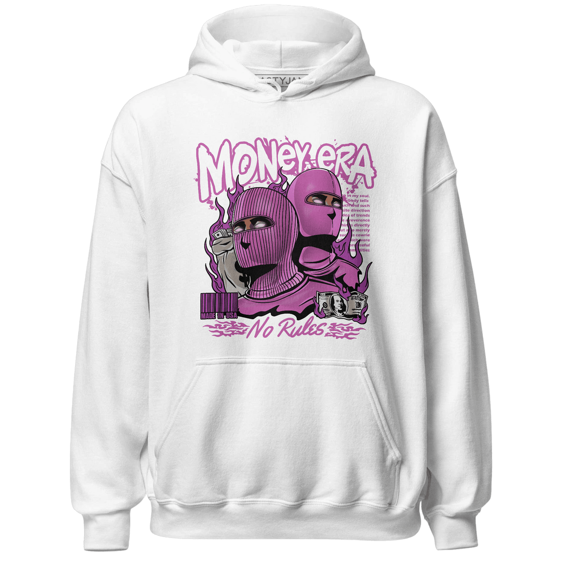 GS Hyper Violet 4s Hoodie Match Money Era - NastyJamz