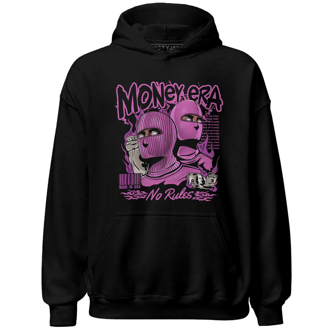 GS Hyper Violet 4s Hoodie Match Money Era - NastyJamz